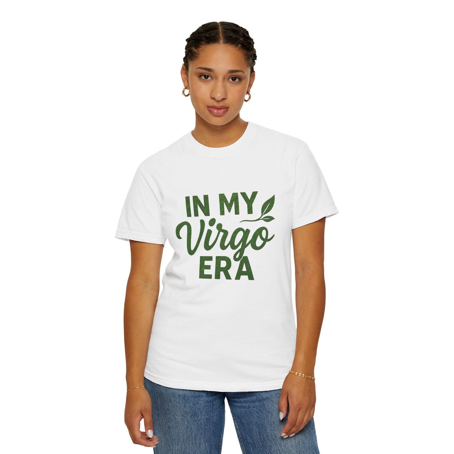 In My Virgo Era – Earthy Astrology Tee for Grounded Queens