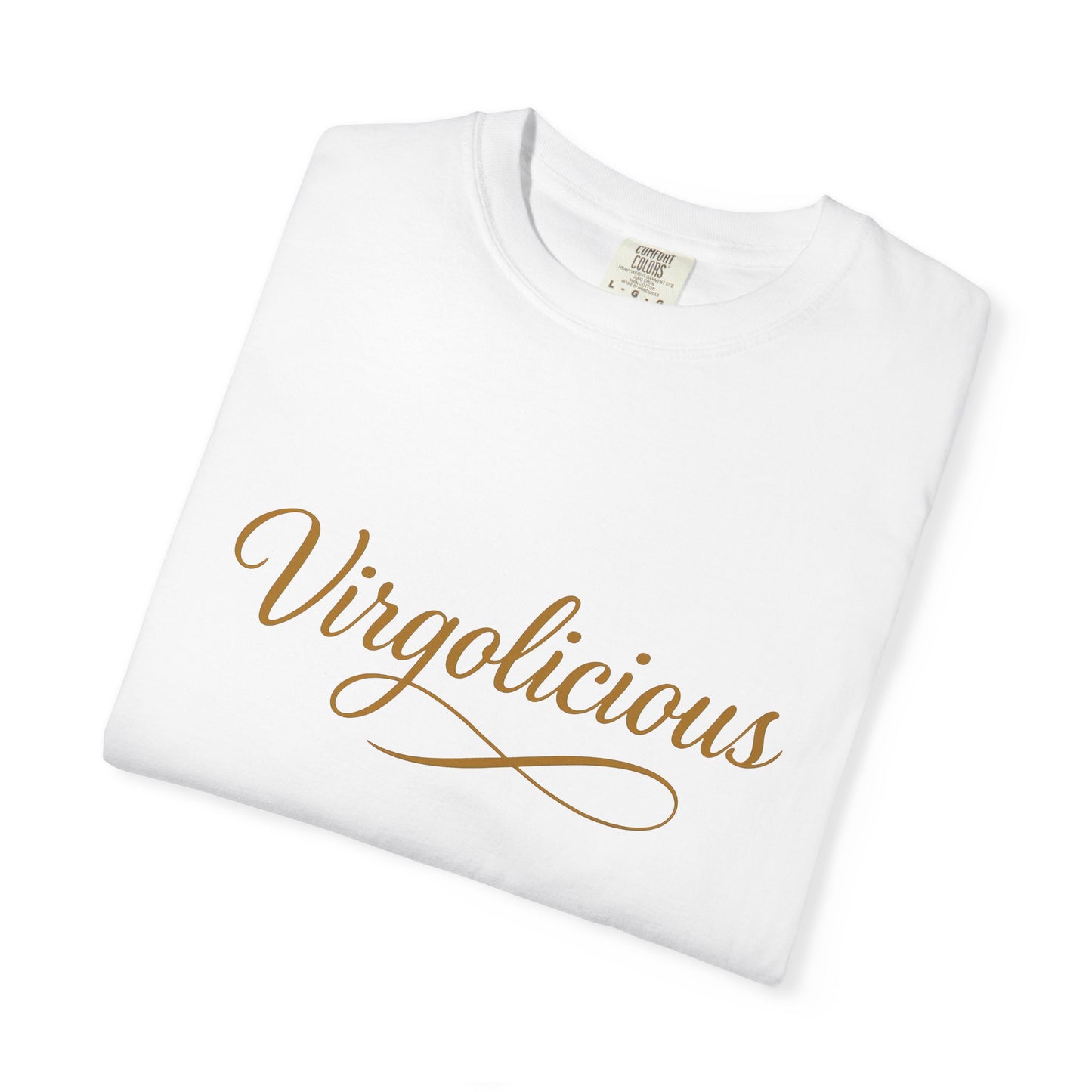Virgolicious – Retro Script Virgo Tee