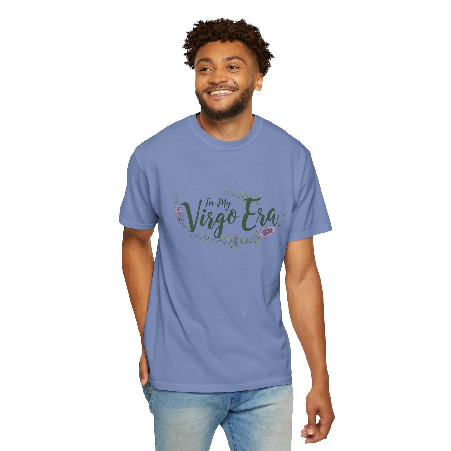 In My Virgo Era β Pretty Floral Zodiac Tee