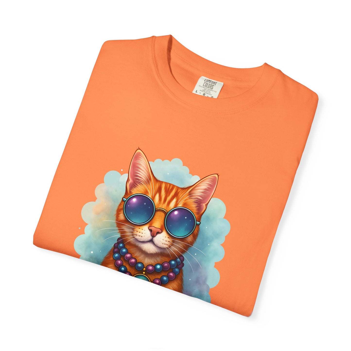 Aquarius One Cool Cat – Groovy Cosmic Kitty T-shirt