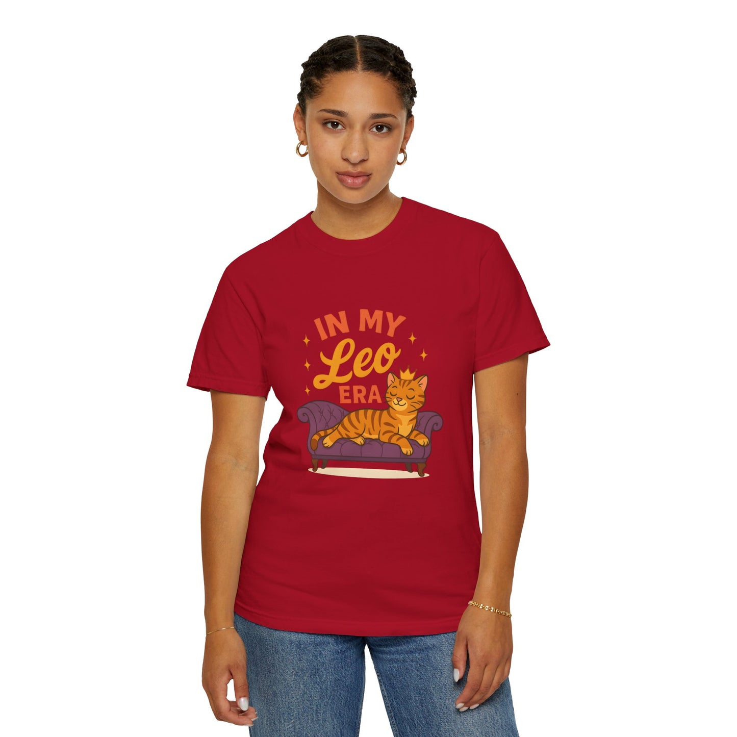 In My Leo Era - Funny Royal Cat T-Shirt