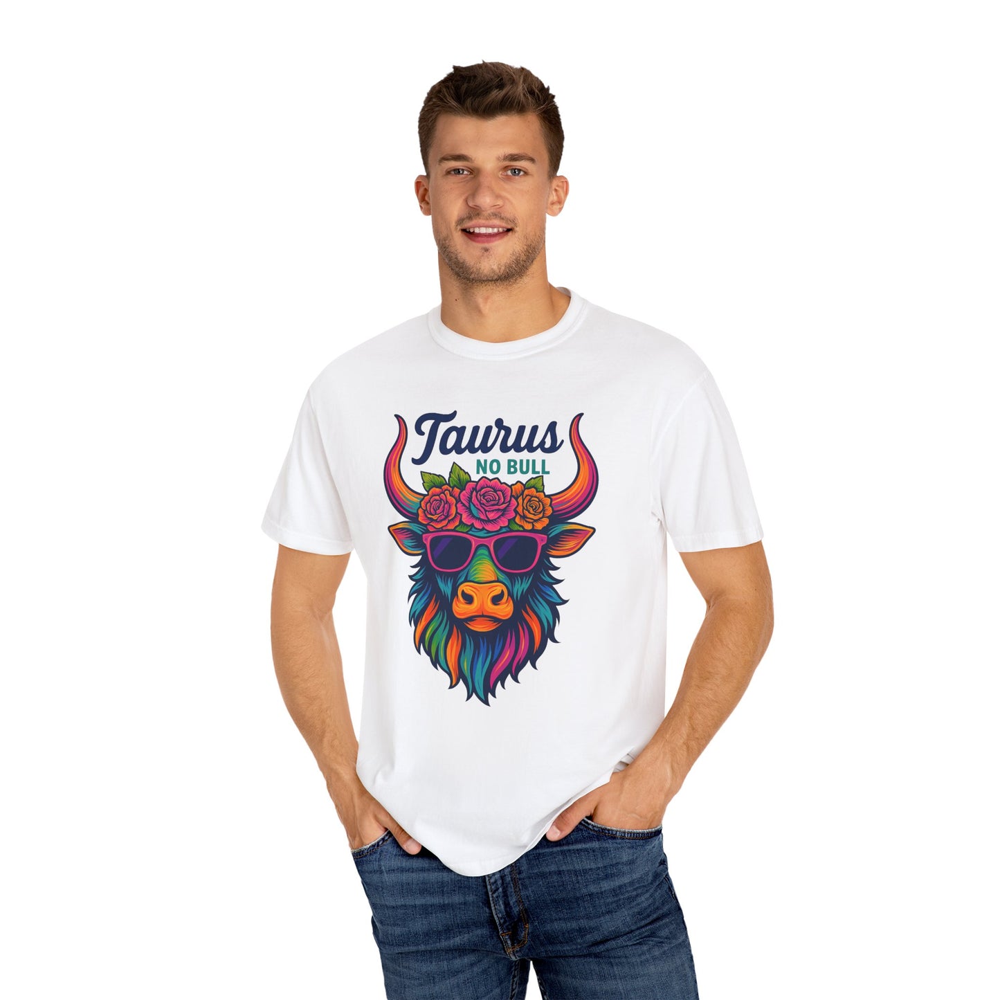 Taurus No Bull – Sassy Rainbow Boho-Bull Tee