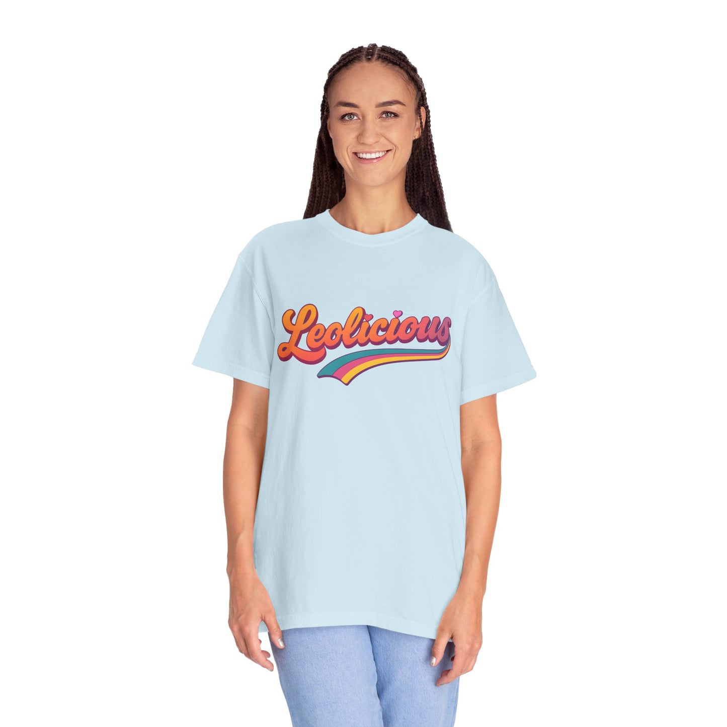 Leolicious β Retro Groovy Leo Zodiac Tee
