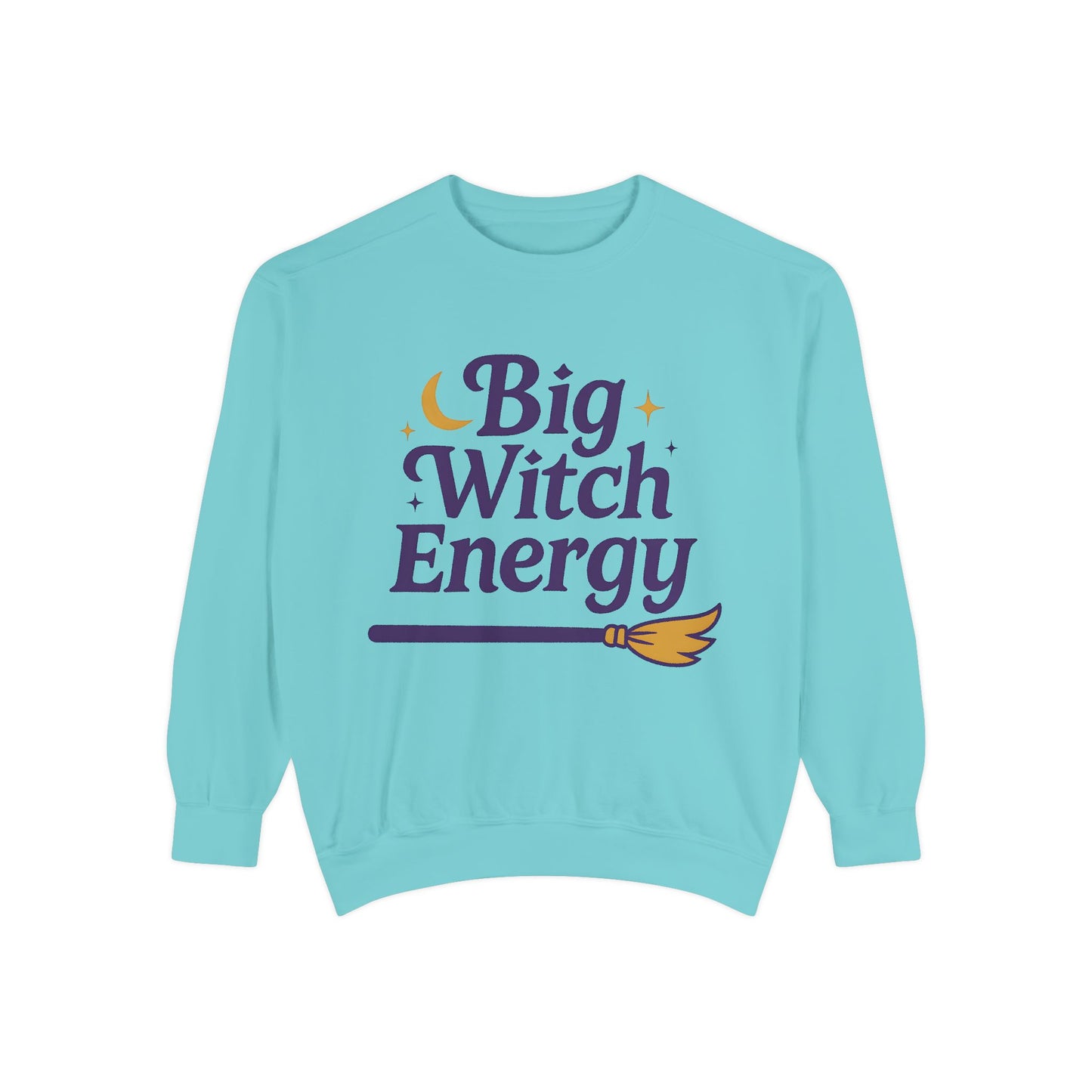 Big Witch Energy Sweatshirt – Moon Broom Pullover