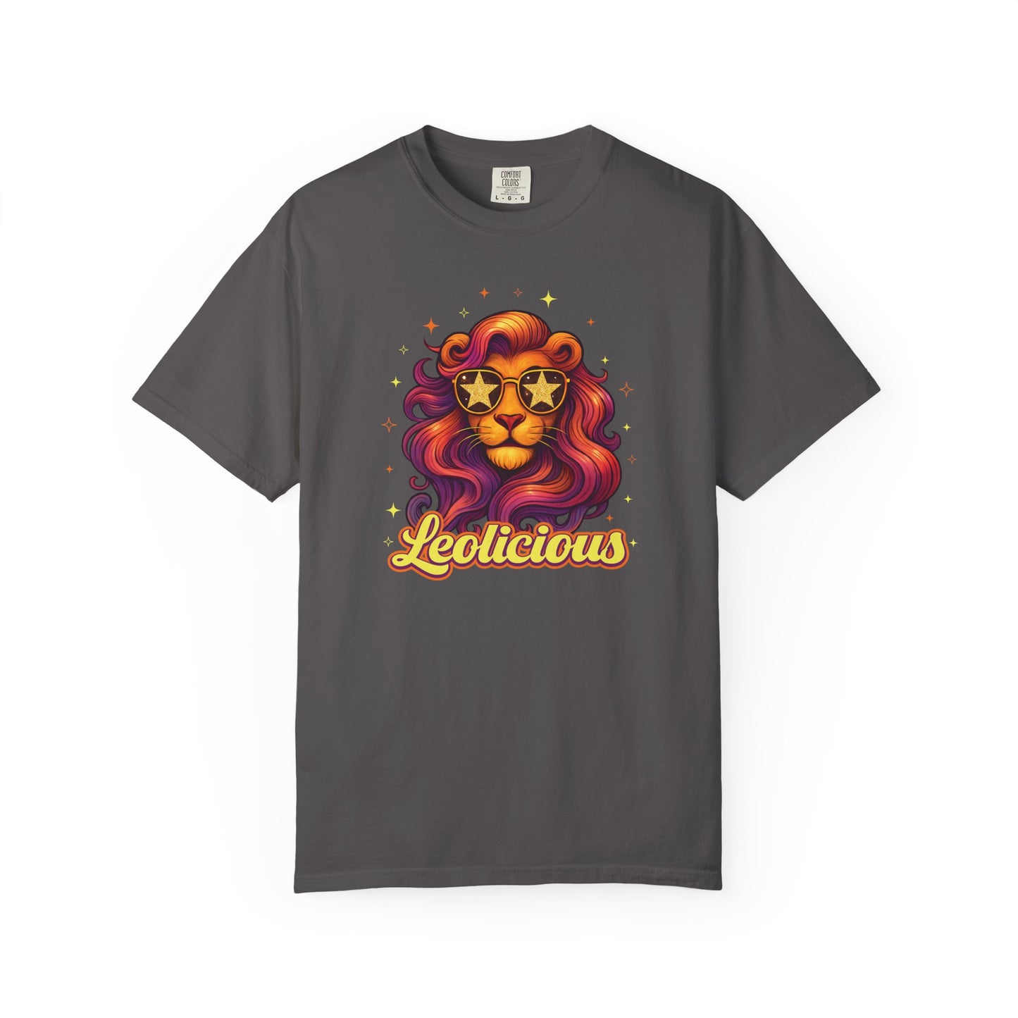 Leolicious Retro Lion Tee – Leo Zodiac Shirt