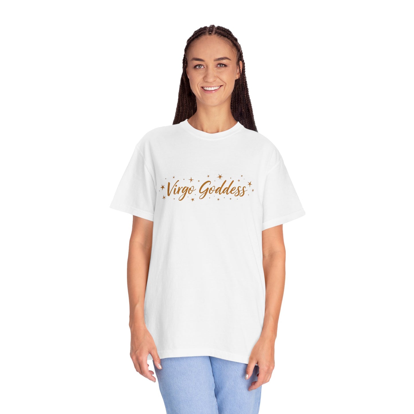 Virgo Goddess – Shimmery Witchy Zodiac Tee