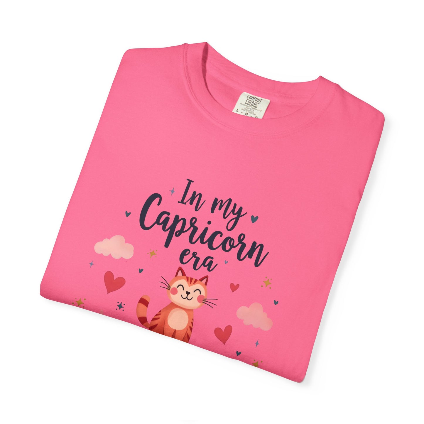 In My Capricorn Era – Cozy Cat Mountain Tee