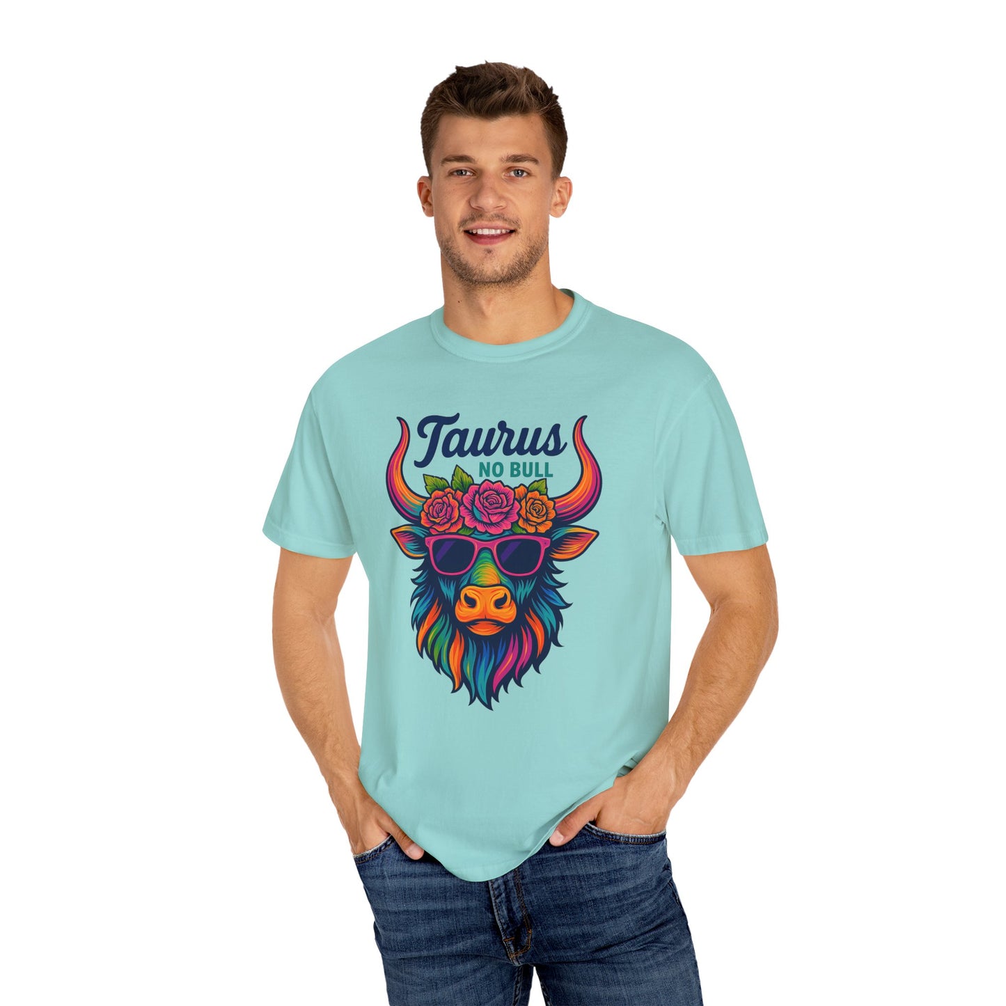 Taurus No Bull – Sassy Rainbow Boho-Bull Tee