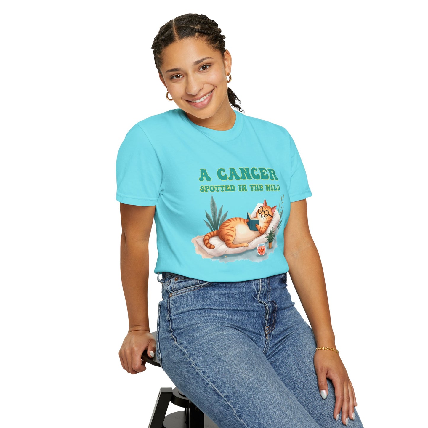 A Cancer Spotted in the Wild – Funny Zodiac Cat Tee