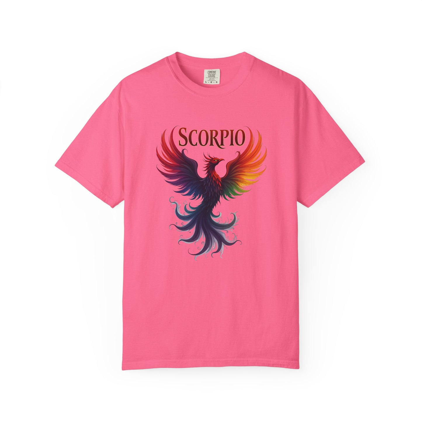 Scorpio Phoenix Tee β Multicolor Zodiac Shirt