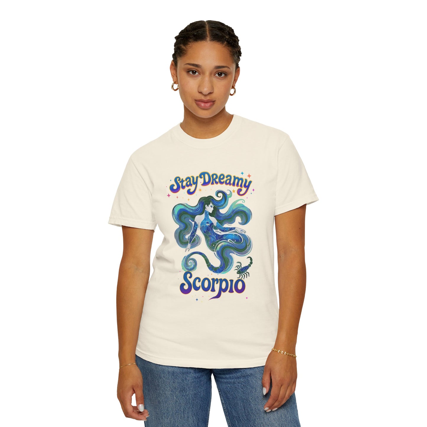 Stay Dreamy Scorpio – Mystical Mermaid Tee for the Celestial Siren