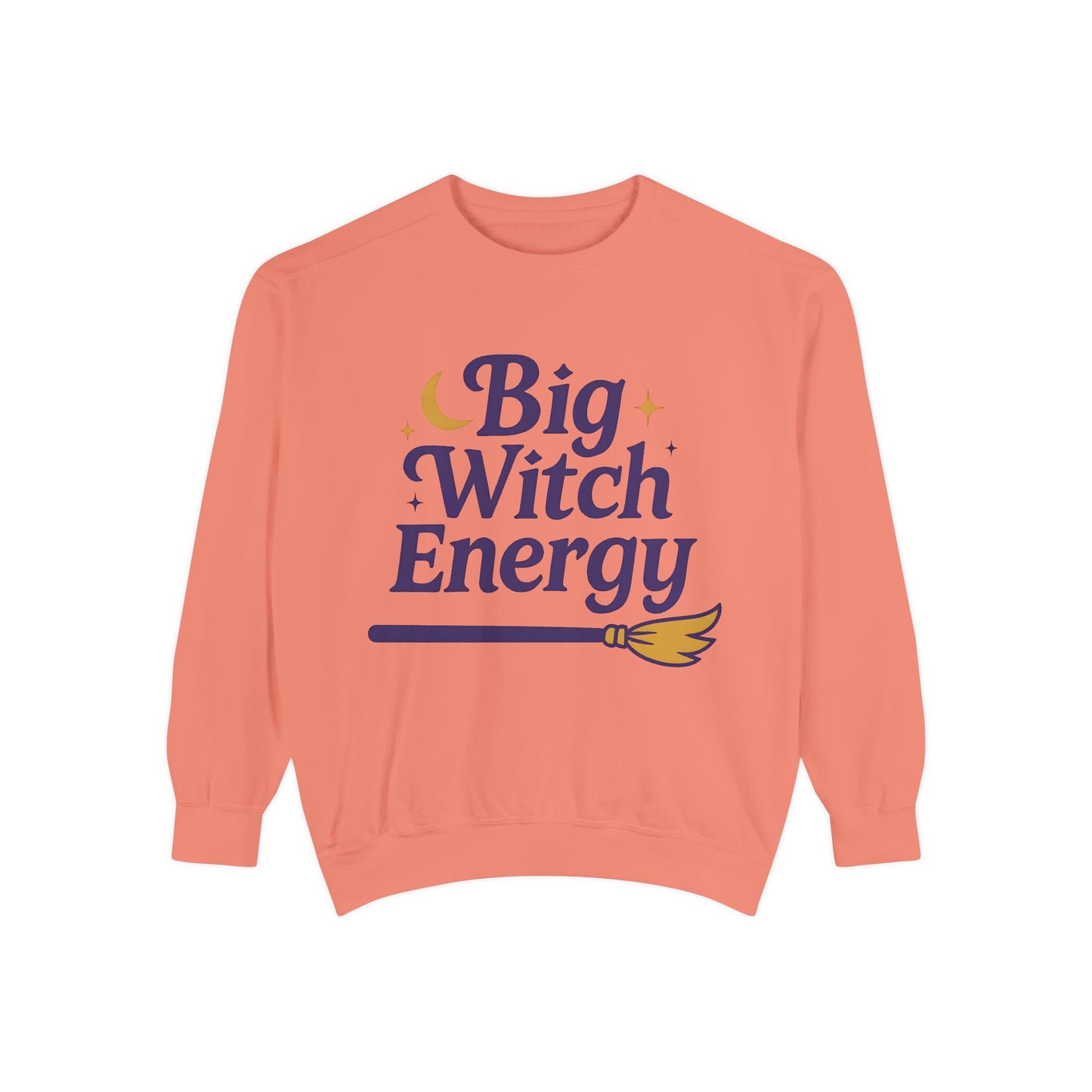 Big Witch Energy Sweatshirt – Moon Broom Pullover