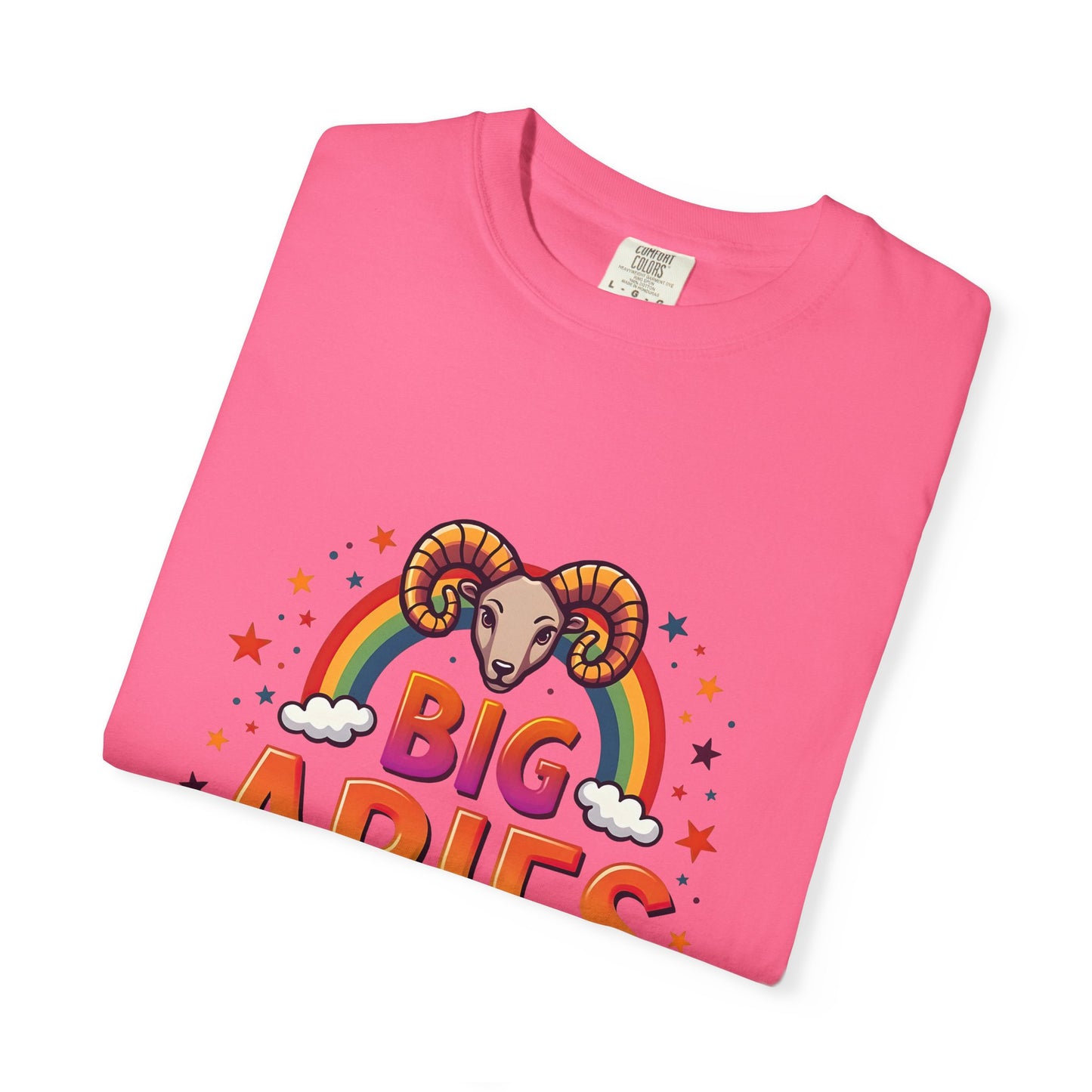 Big Aries Energy – Vibrant Zodiac Tee