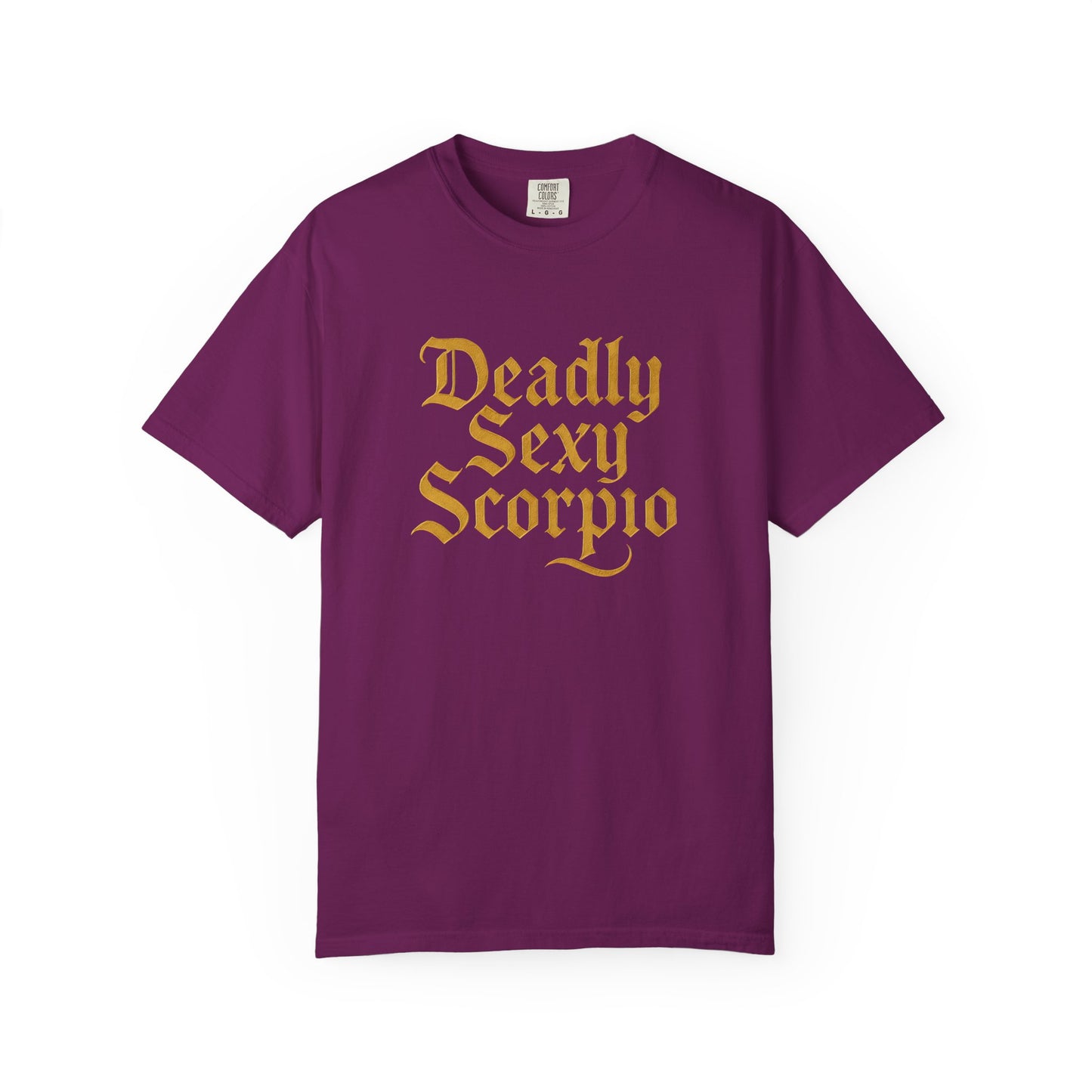 Deadly Sexy Scorpio Tee β Wicked Zodiac Shirt