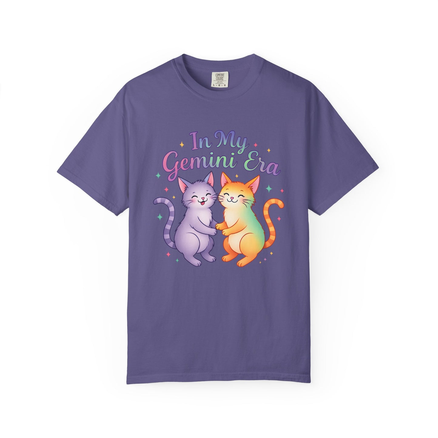 In My Gemini Era Tee – Colorful Cute Zodiac Shirt