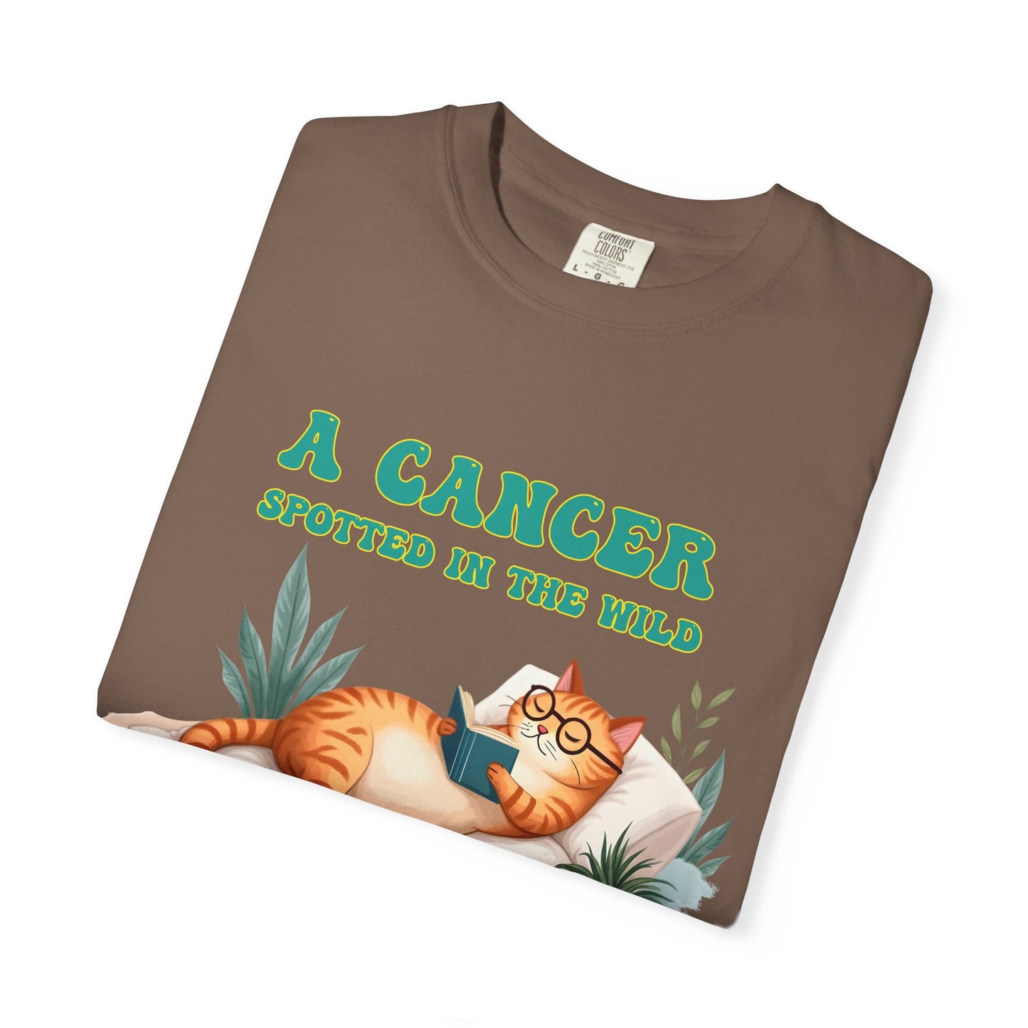 A Cancer Spotted in the Wild – Funny Zodiac Cat Tee