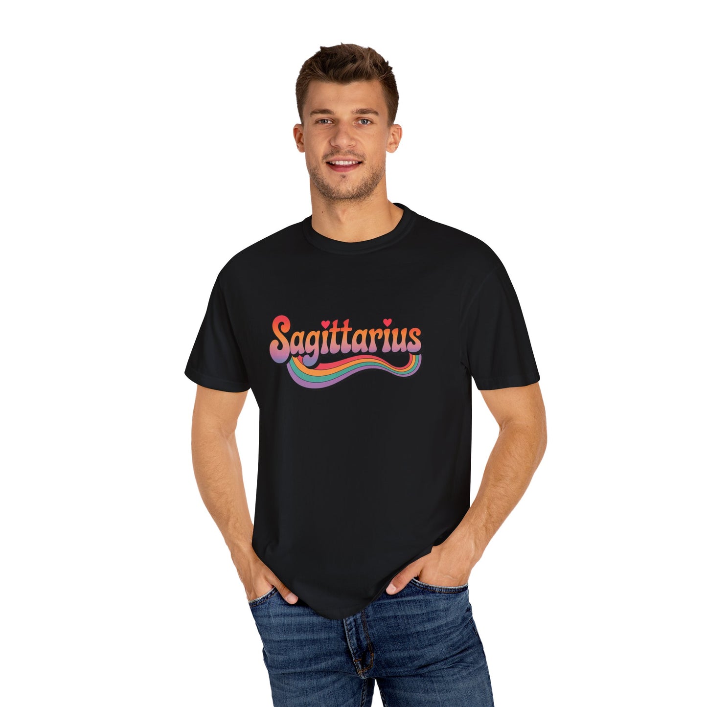 Sagittarius β Retro Wave Zodiac Tee