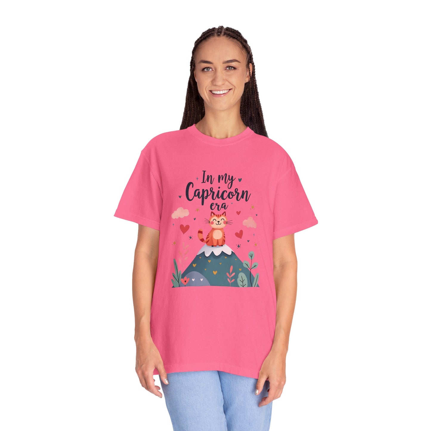 In My Capricorn Era – Cozy Cat Mountain Tee