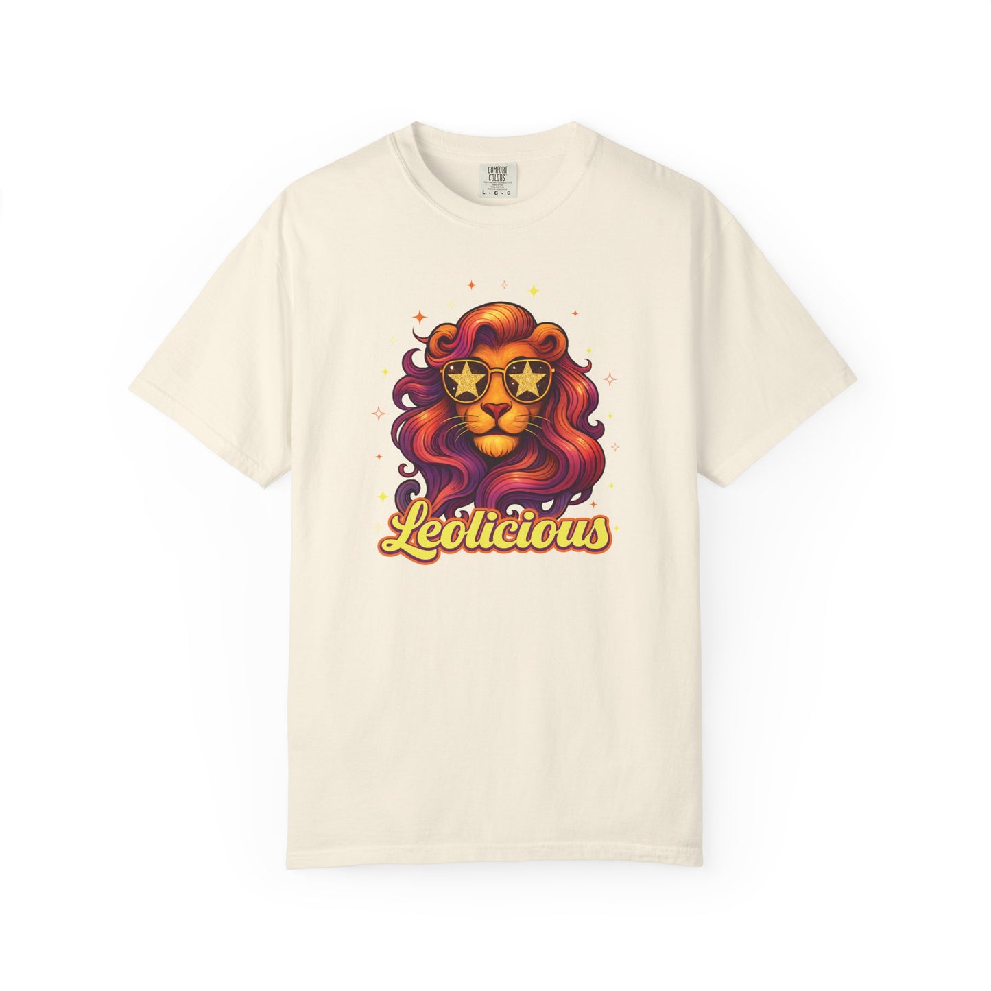 Leolicious Retro Lion Tee – Leo Zodiac Shirt