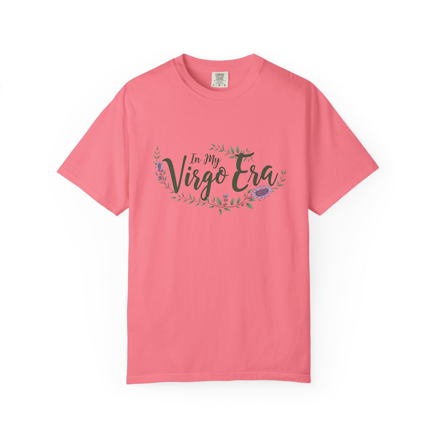 In My Virgo Era β Pretty Floral Zodiac Tee