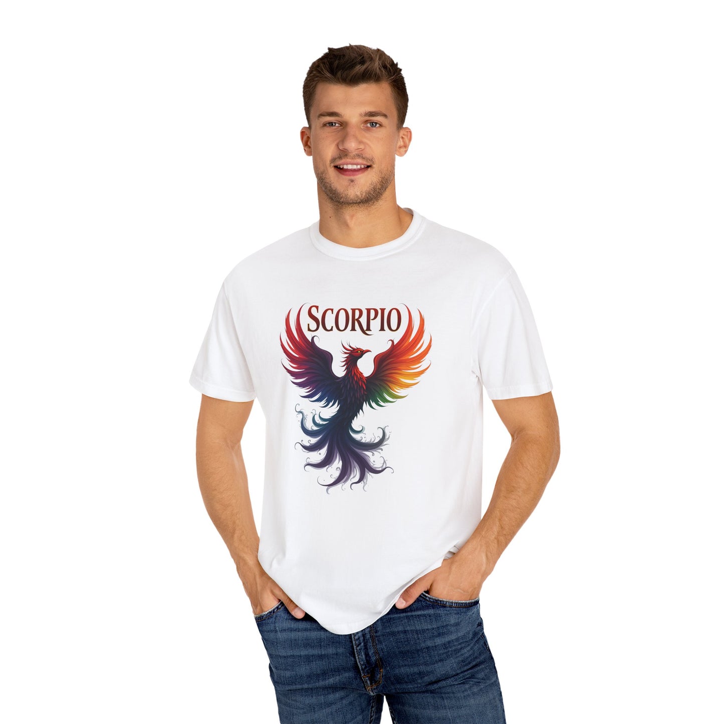 Scorpio Phoenix Tee β Multicolor Zodiac Shirt