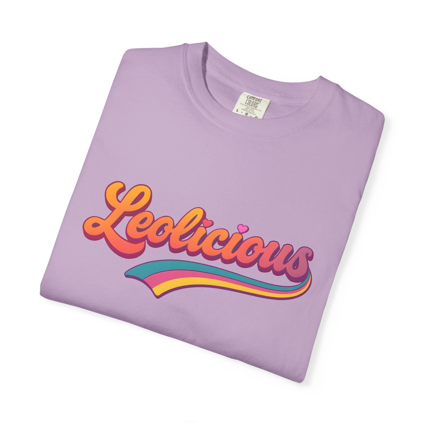 Leolicious β Retro Groovy Leo Zodiac Tee