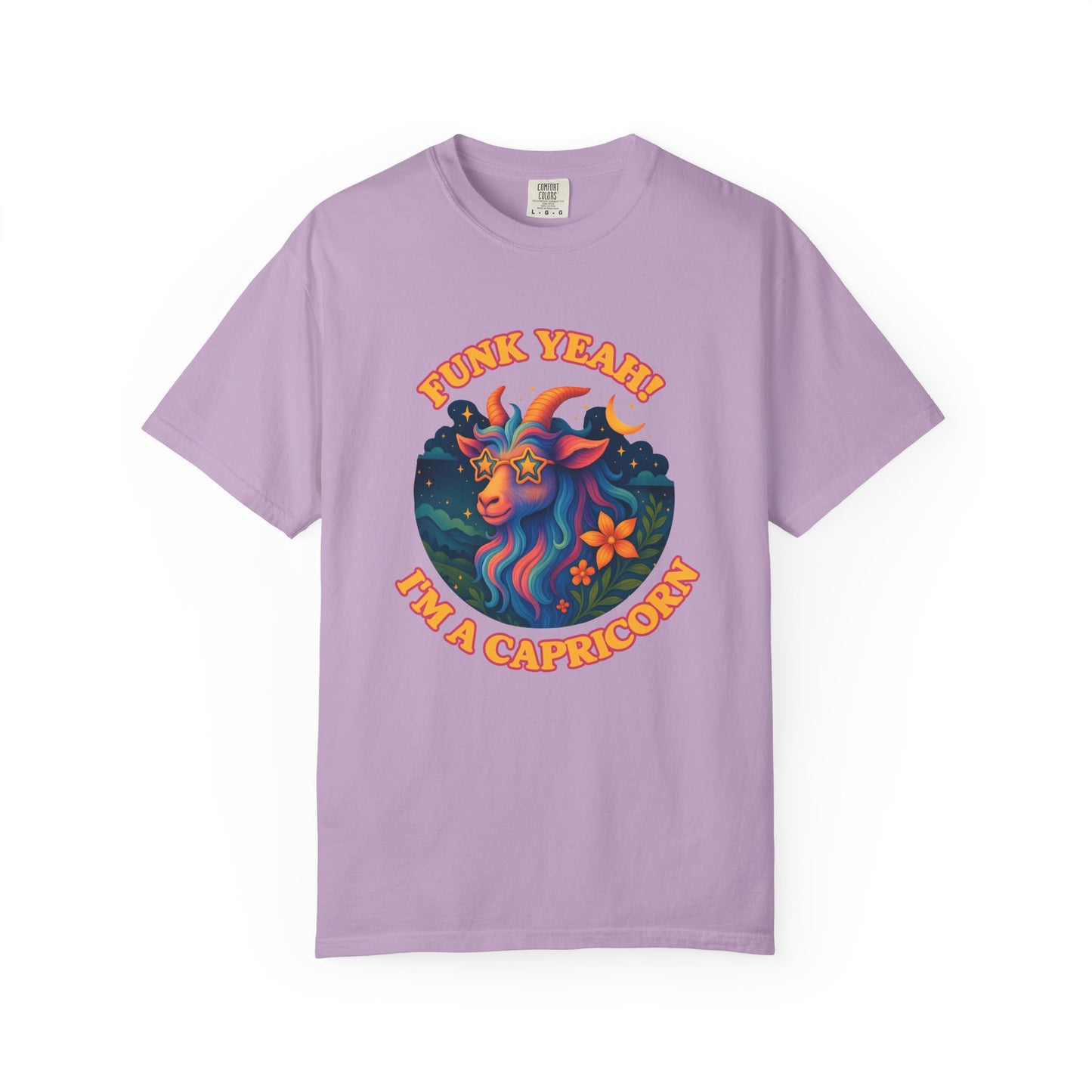 Funk Yeah! I’m a Capricorn – Retro Goat Groove Tee
