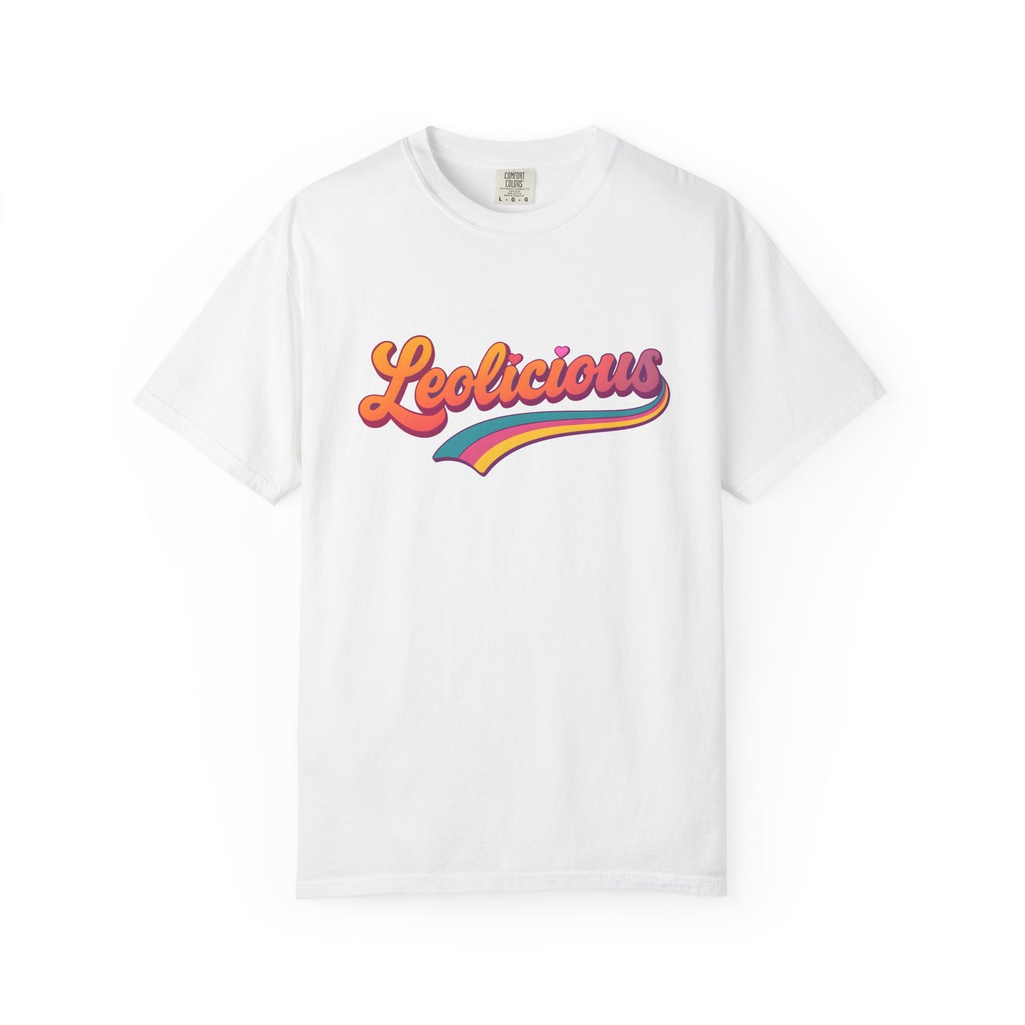 Leolicious β Retro Groovy Leo Zodiac Tee