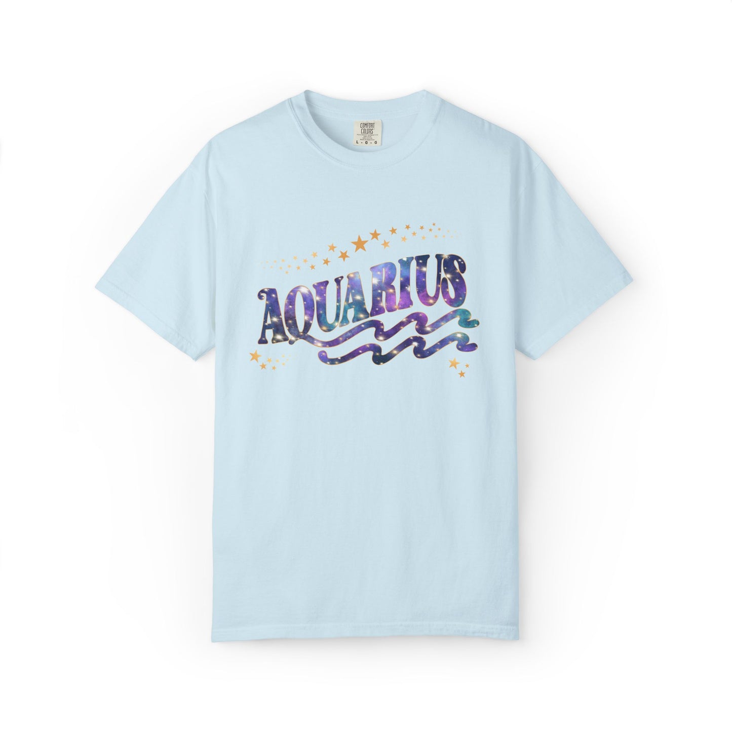 Aquarius Tee β Colorful Cosmic Zodiac Shirt
