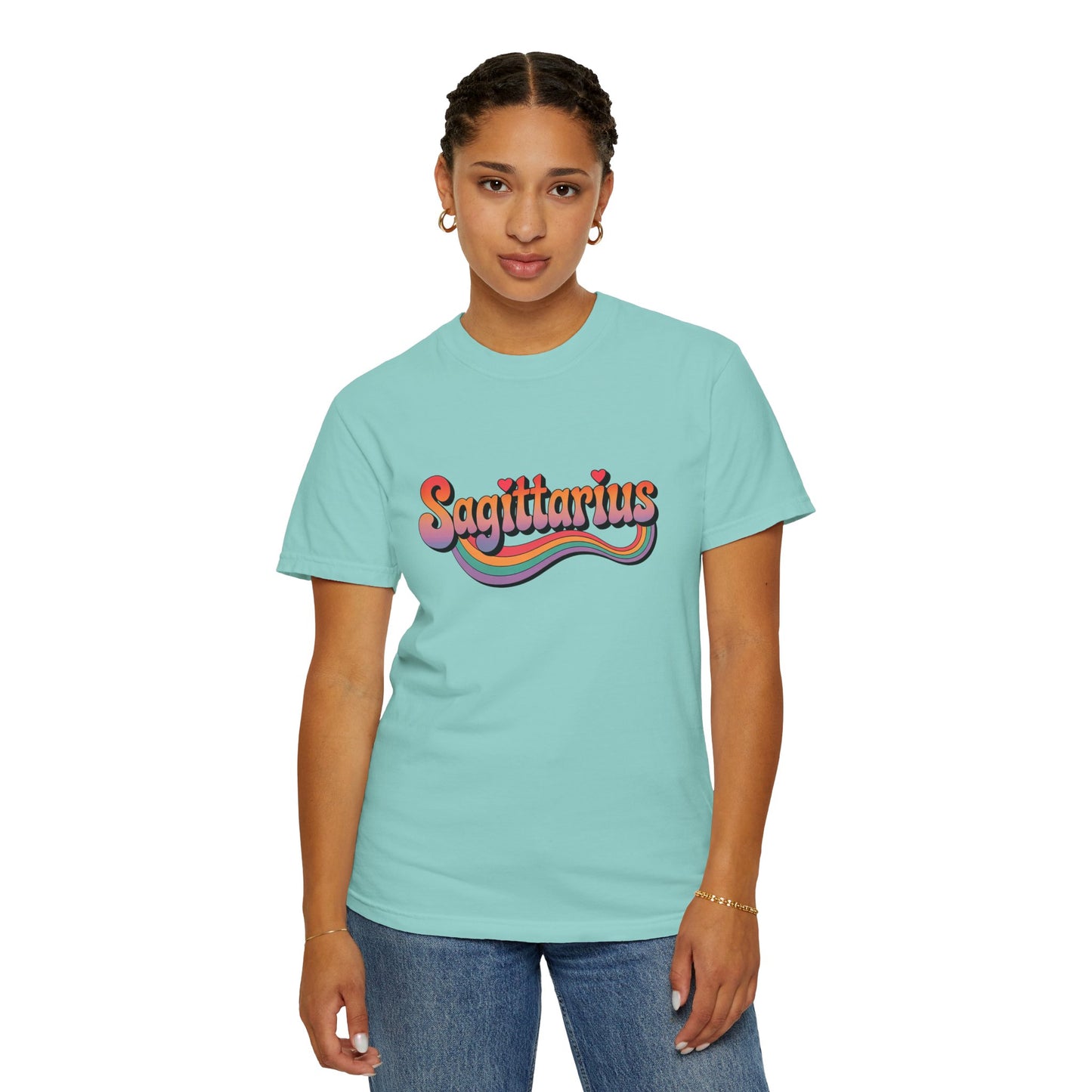 Sagittarius β Retro Wave Zodiac Tee