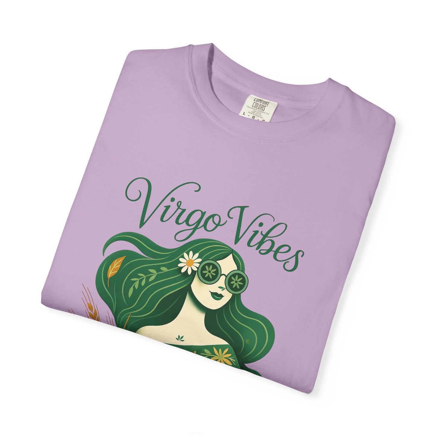 Virgo Vibes Vibrant Tee β Earthy Zodiac Shirt