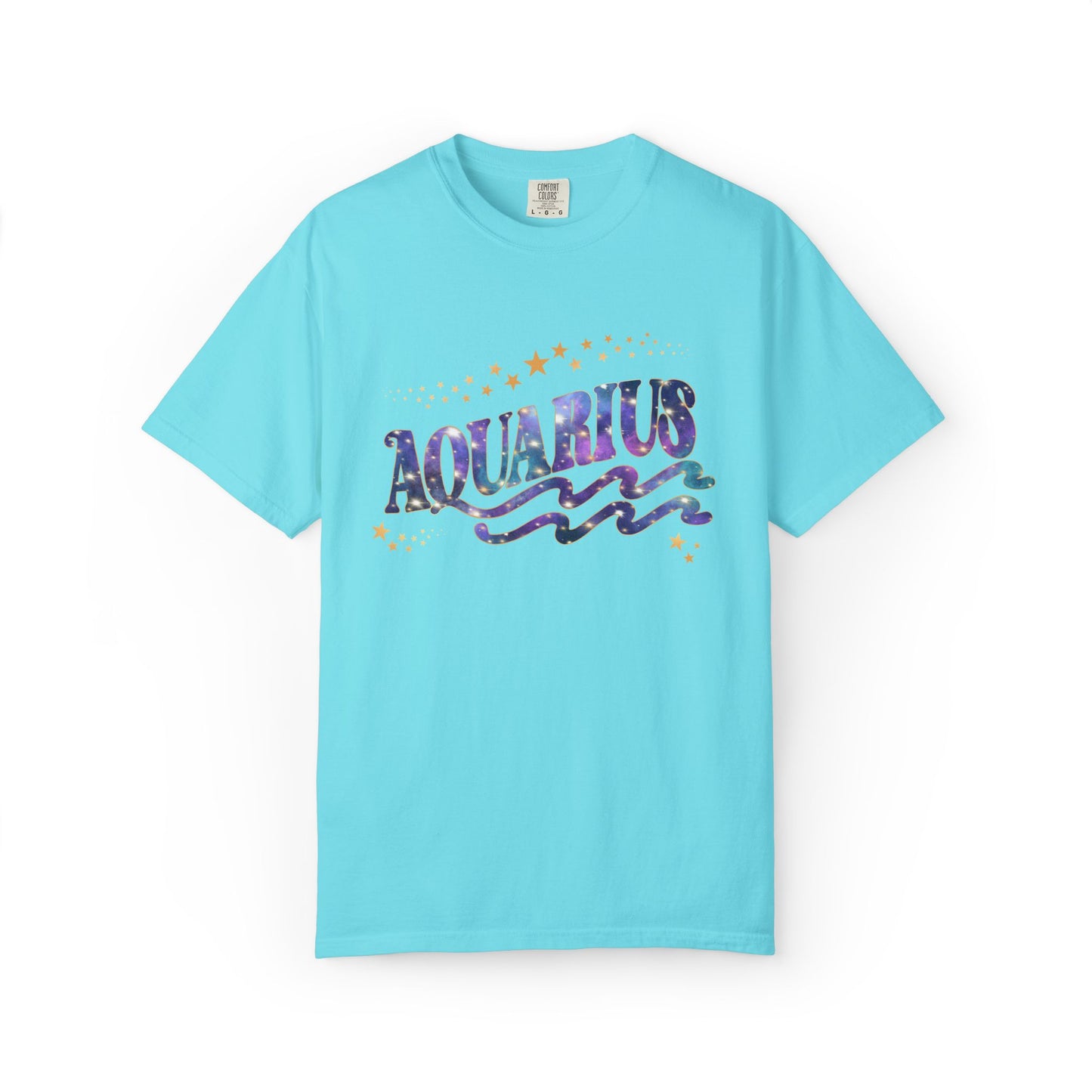 Aquarius Tee β Colorful Cosmic Zodiac Shirt
