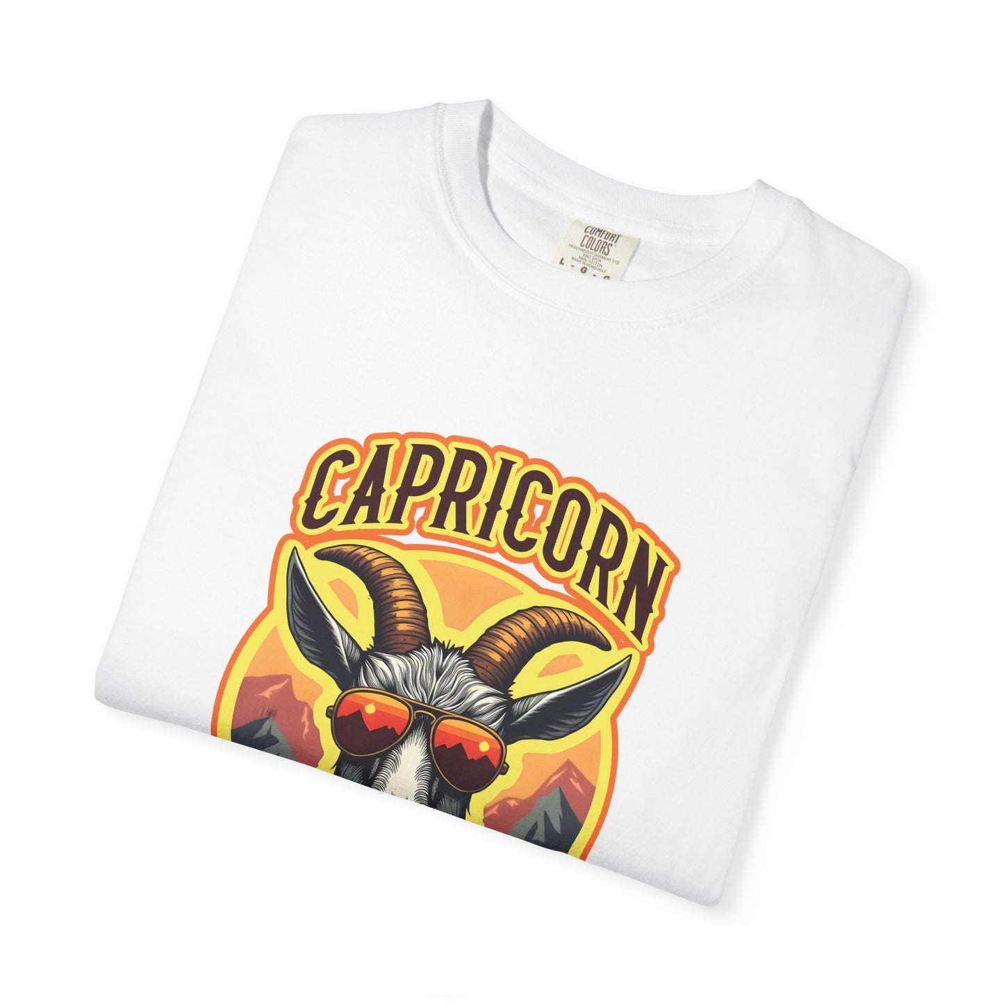 Capricorn The G.O.A.T – Mountain Majesty Zodiac Tee