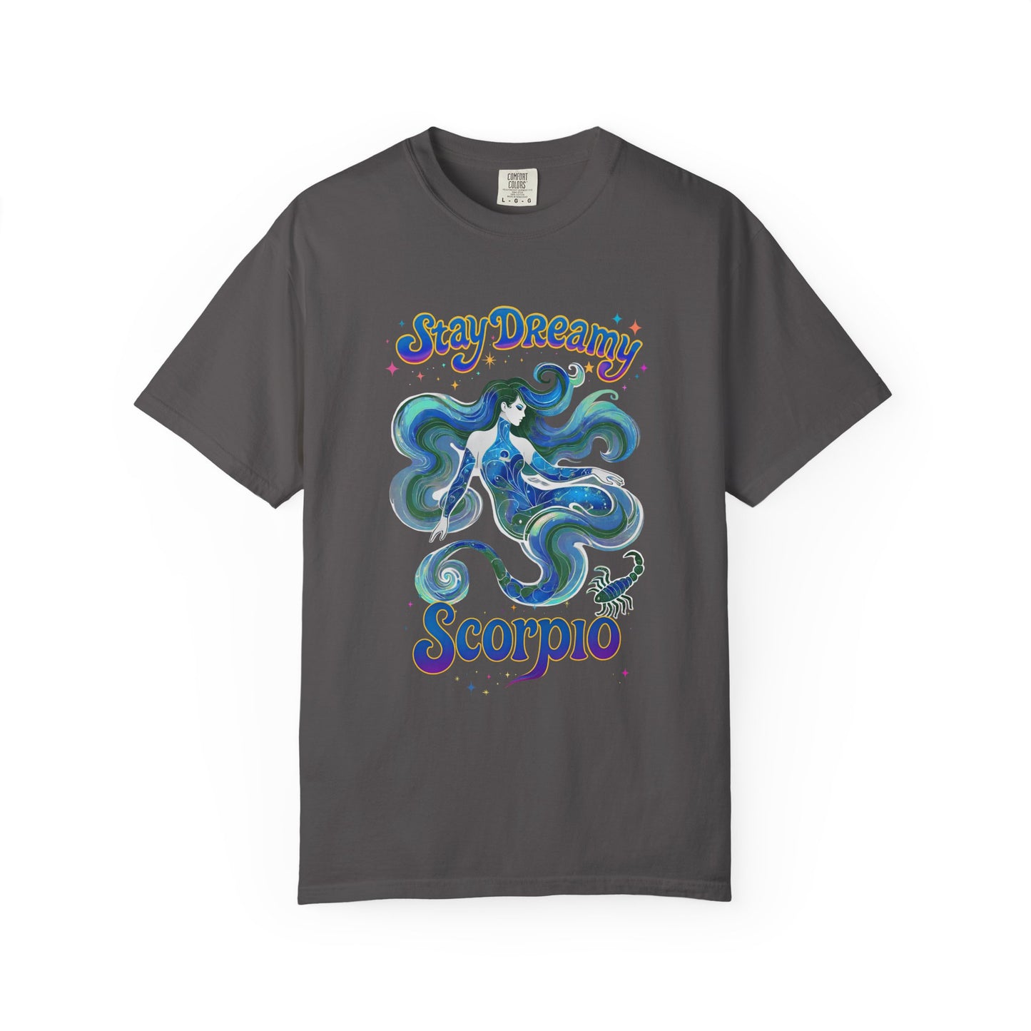 Stay Dreamy Scorpio – Mystical Mermaid Tee for the Celestial Siren