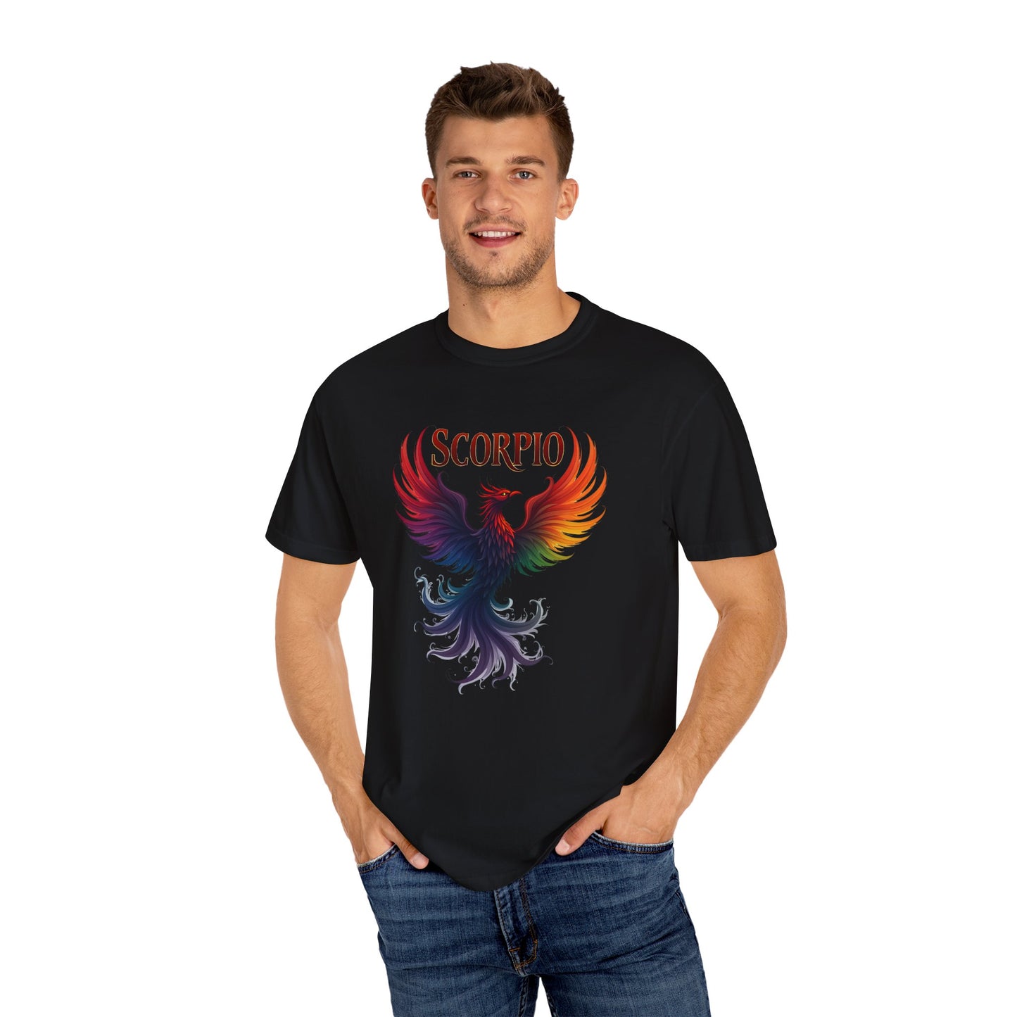 Scorpio Phoenix Tee β Multicolor Zodiac Shirt