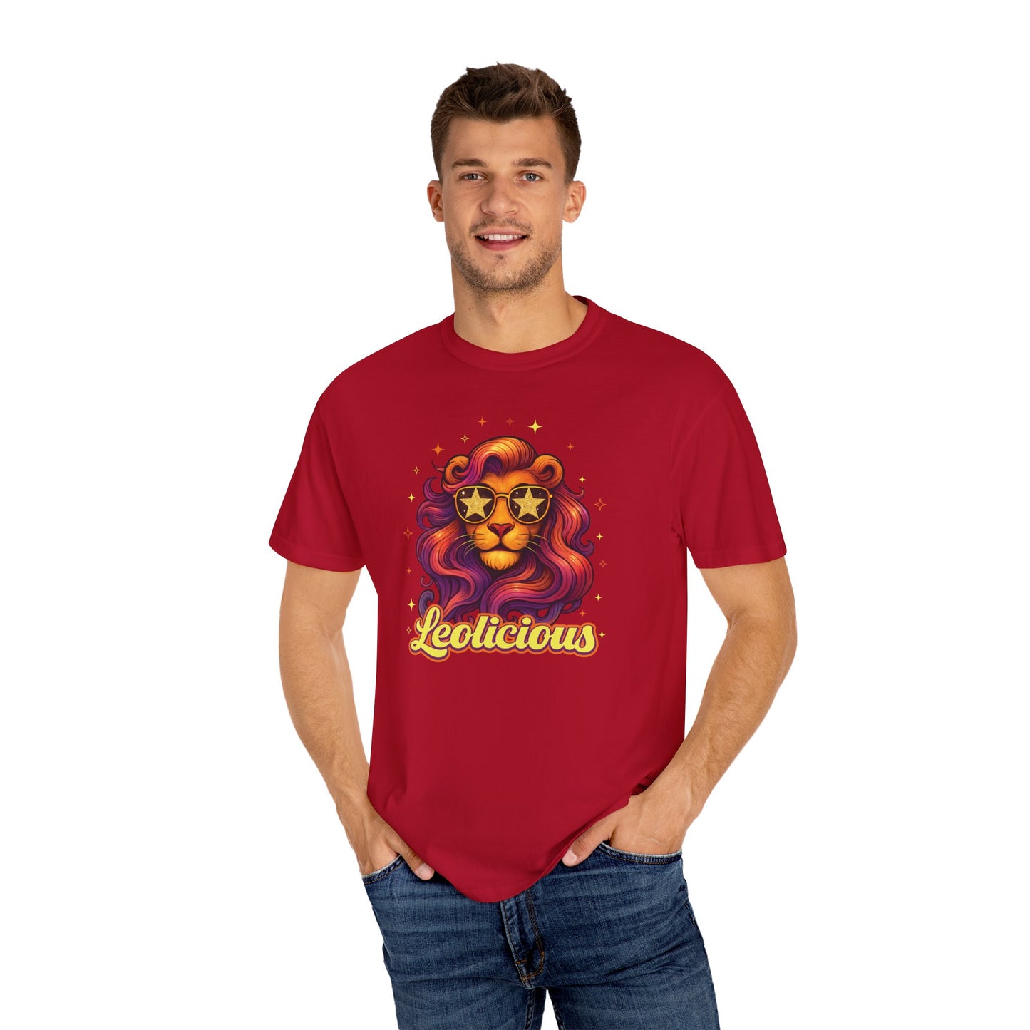 Leolicious Retro Lion Tee – Leo Zodiac Shirt