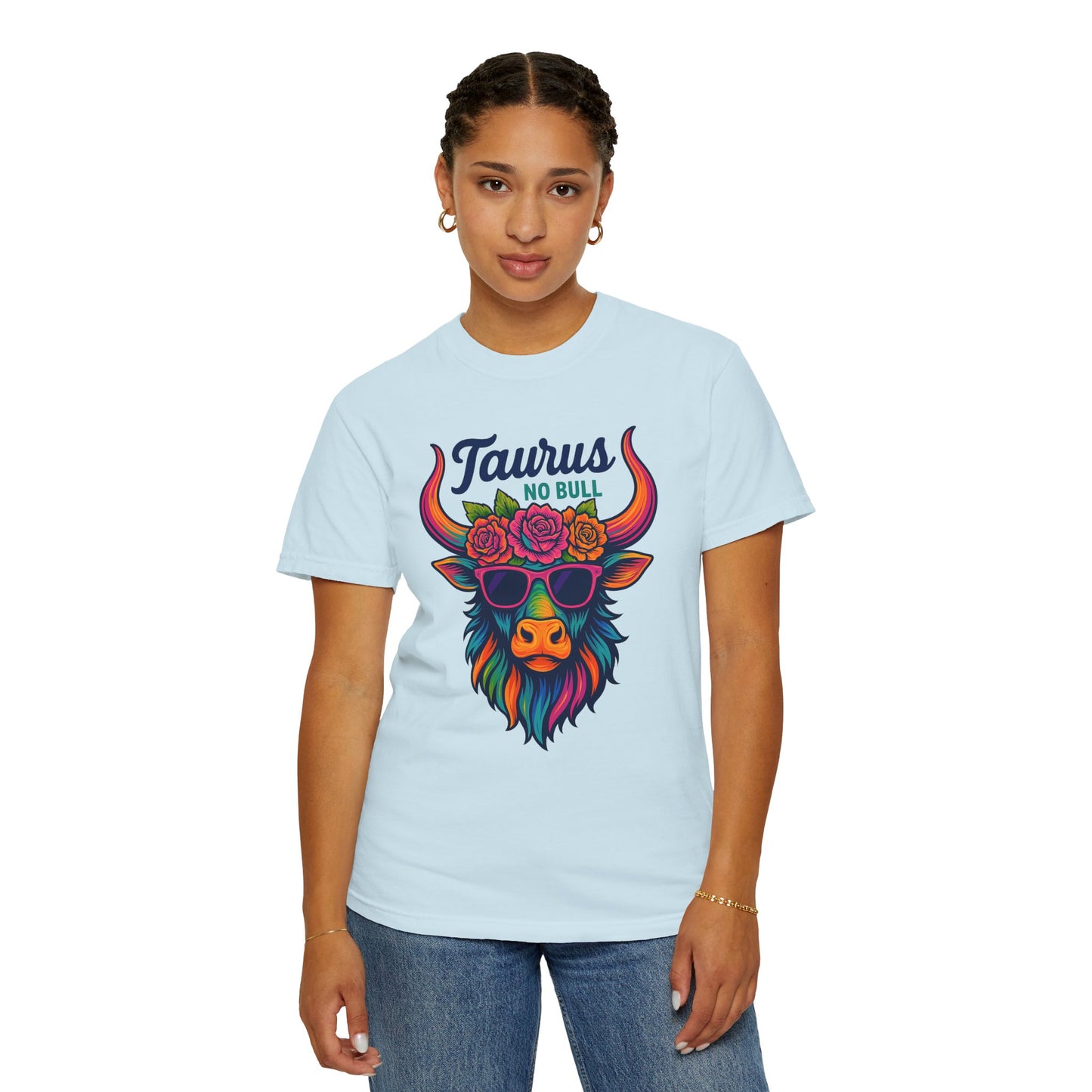 Taurus No Bull – Sassy Rainbow Boho-Bull Tee