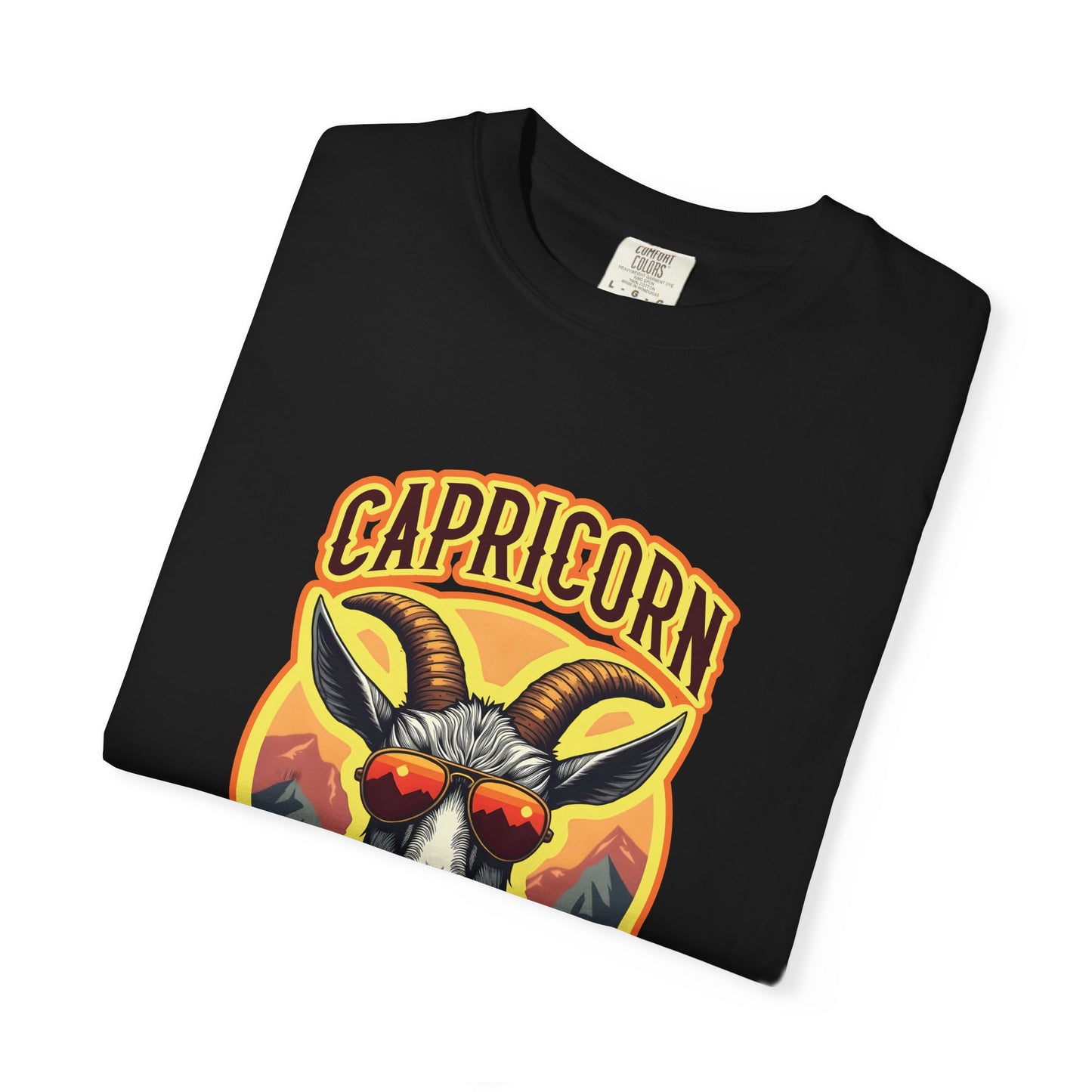 Capricorn The G.O.A.T – Mountain Majesty Zodiac Tee