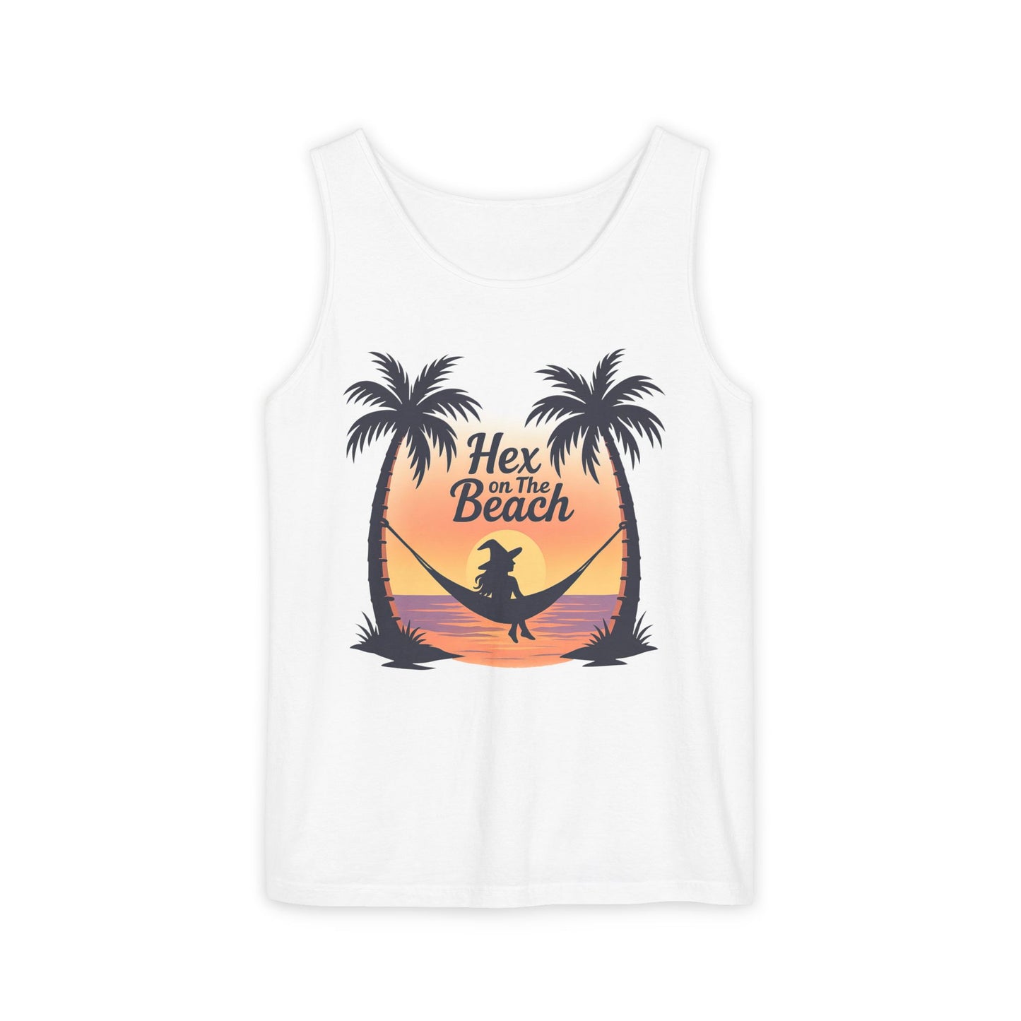 Hex on the Beach Tank – Wicked Retro Witchcore Shirt