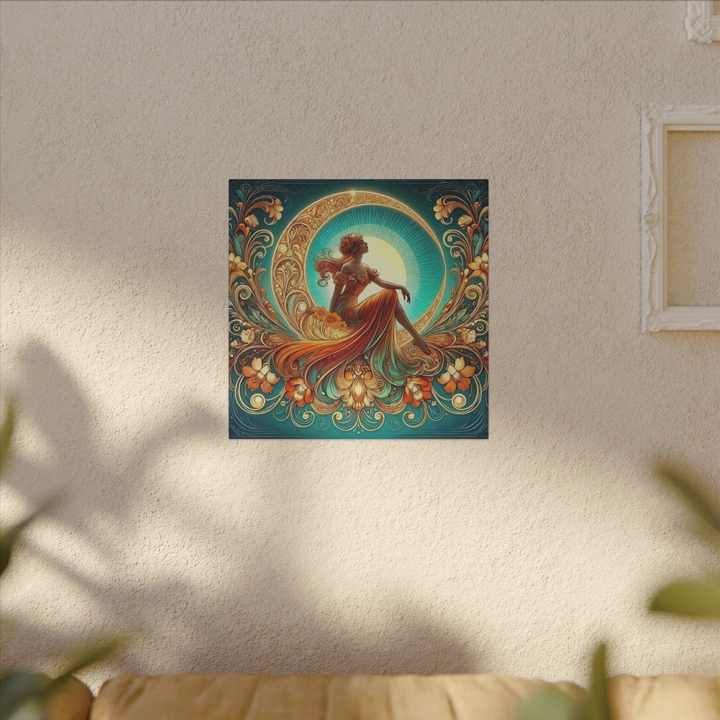 Rising Star - Glamorous Goddess Art Nouveau Wall Art
