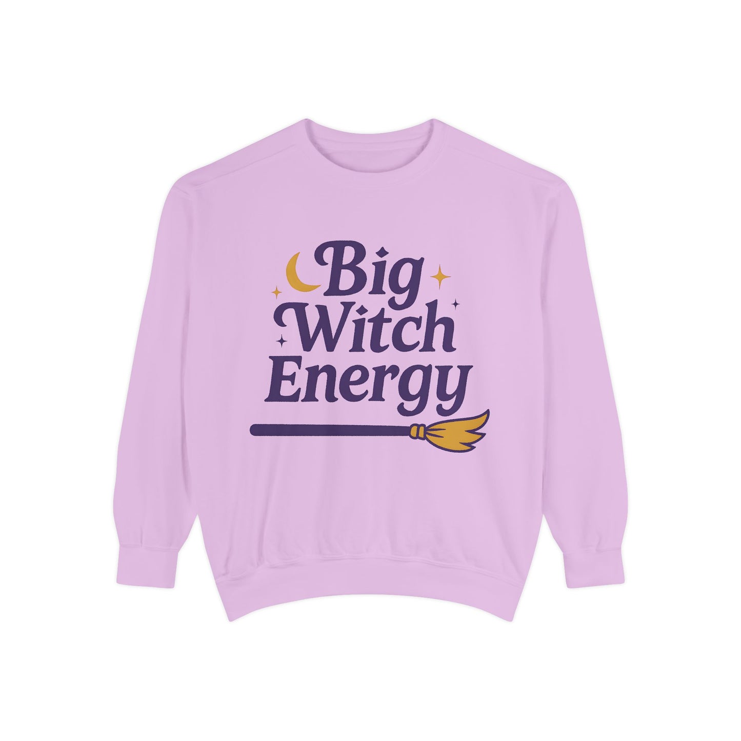 Big Witch Energy Sweatshirt – Moon Broom Pullover