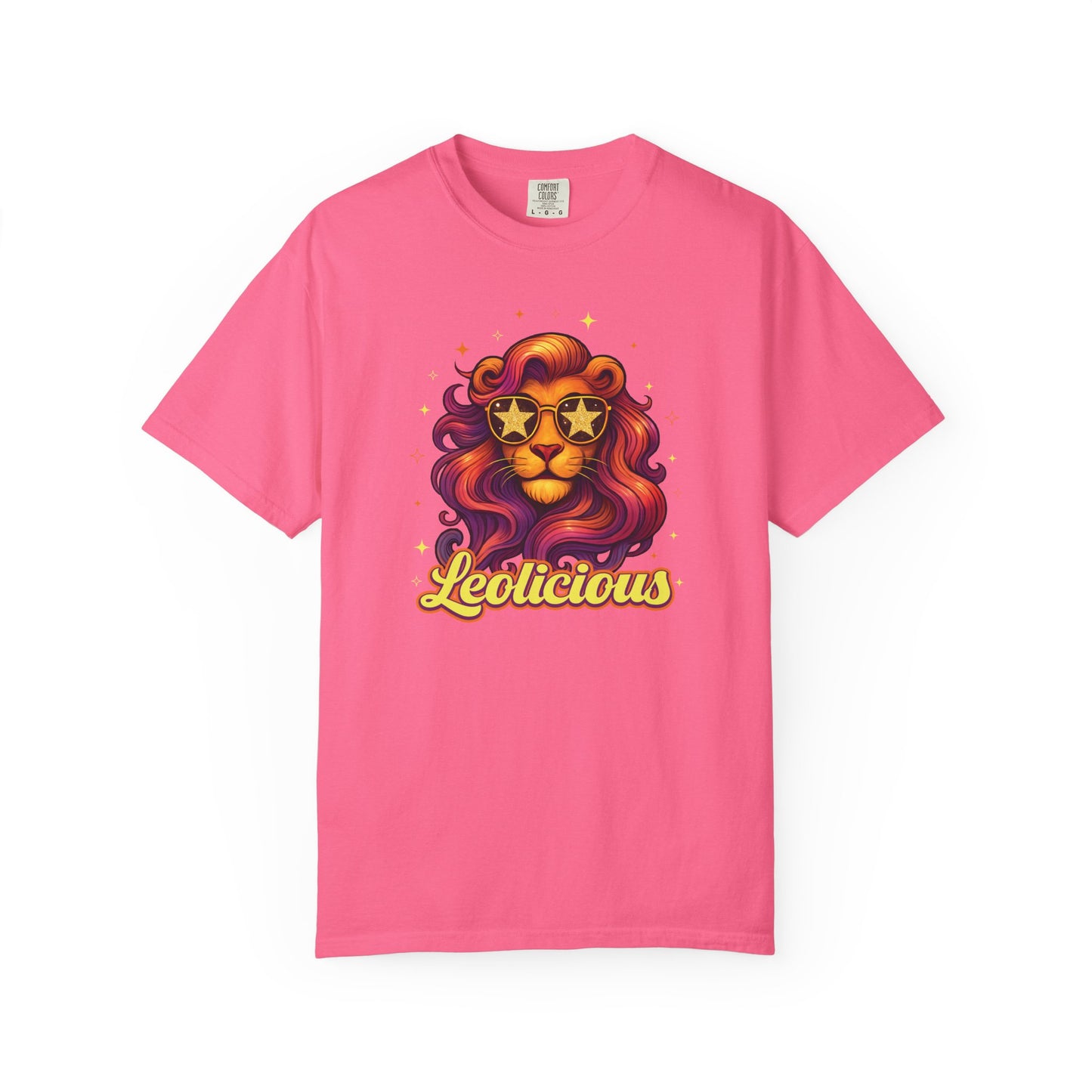 Leolicious Retro Lion Tee – Leo Zodiac Shirt