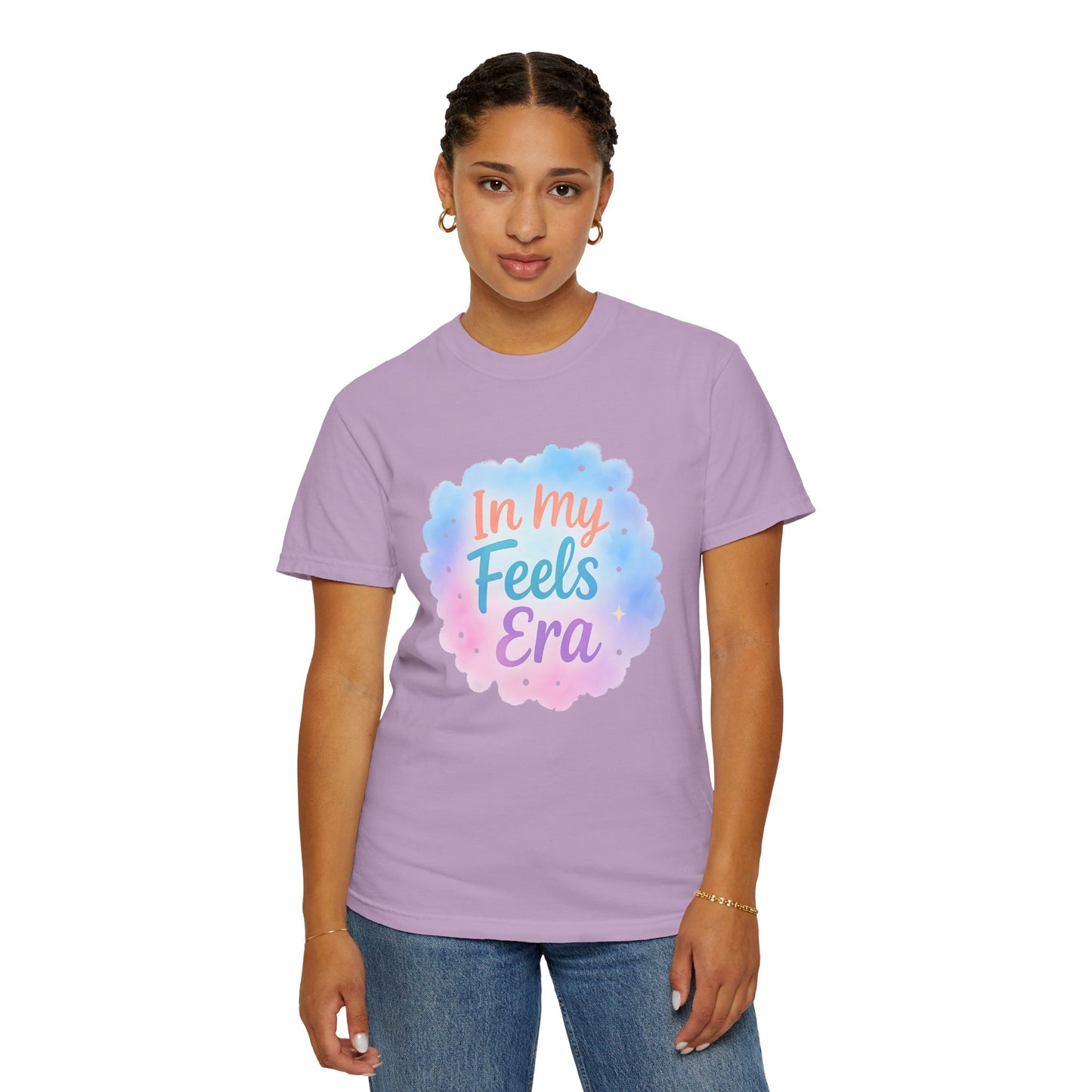 In My Feels Era Affirmation Tee – Soft Pastel Self-Love Shirt