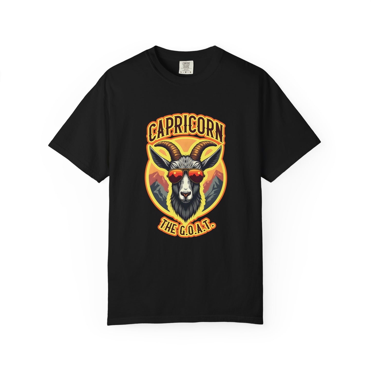 Capricorn The G.O.A.T – Mountain Majesty Zodiac Tee