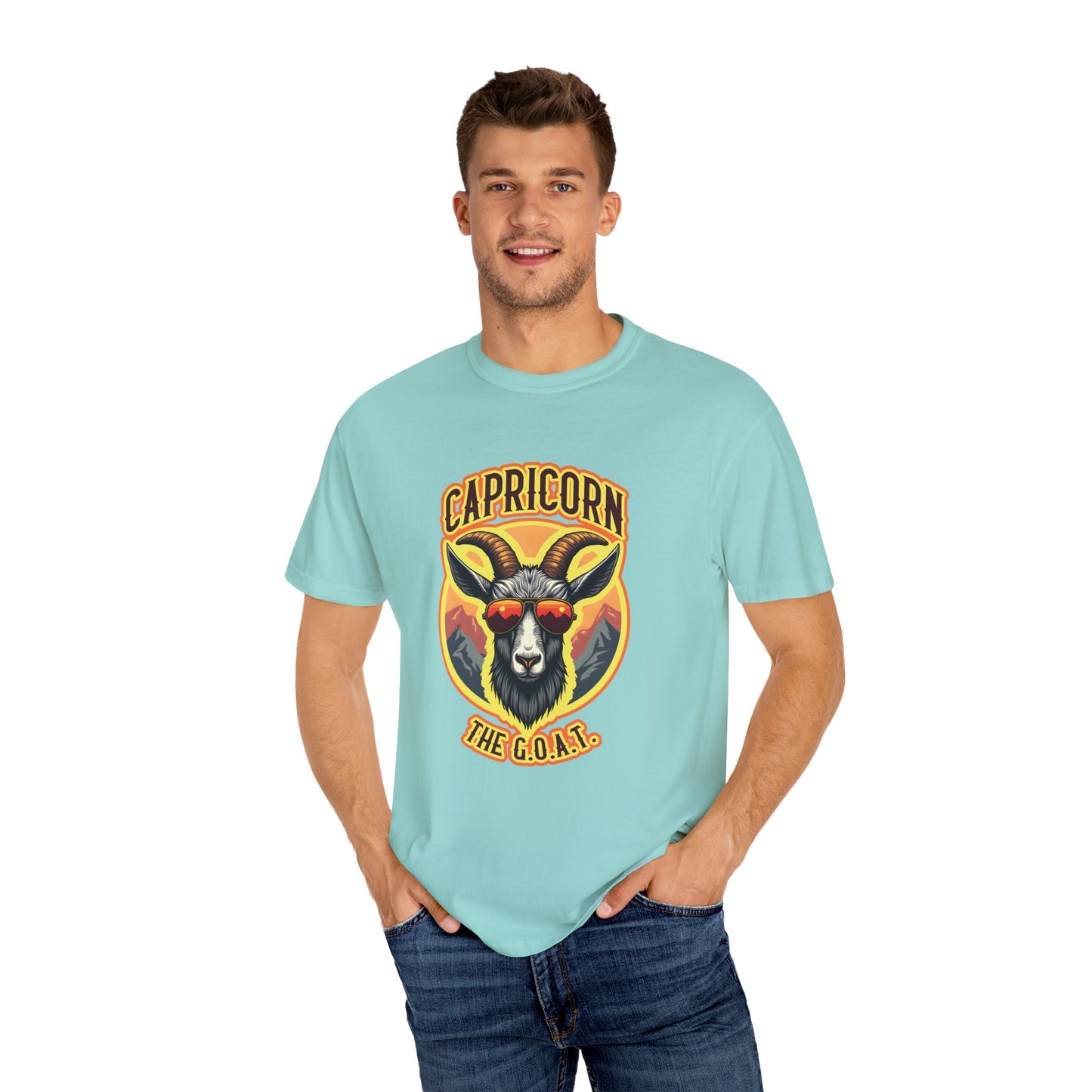 Capricorn The G.O.A.T – Mountain Majesty Zodiac Tee