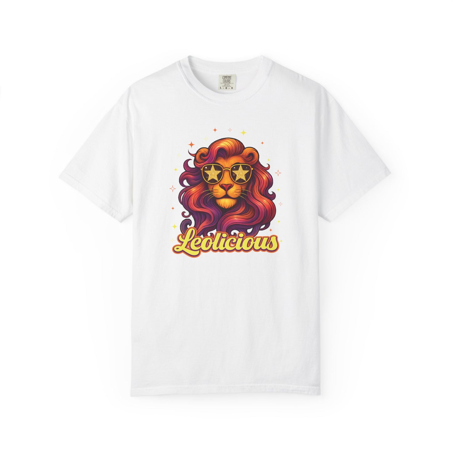 Leolicious Retro Lion Tee – Leo Zodiac Shirt