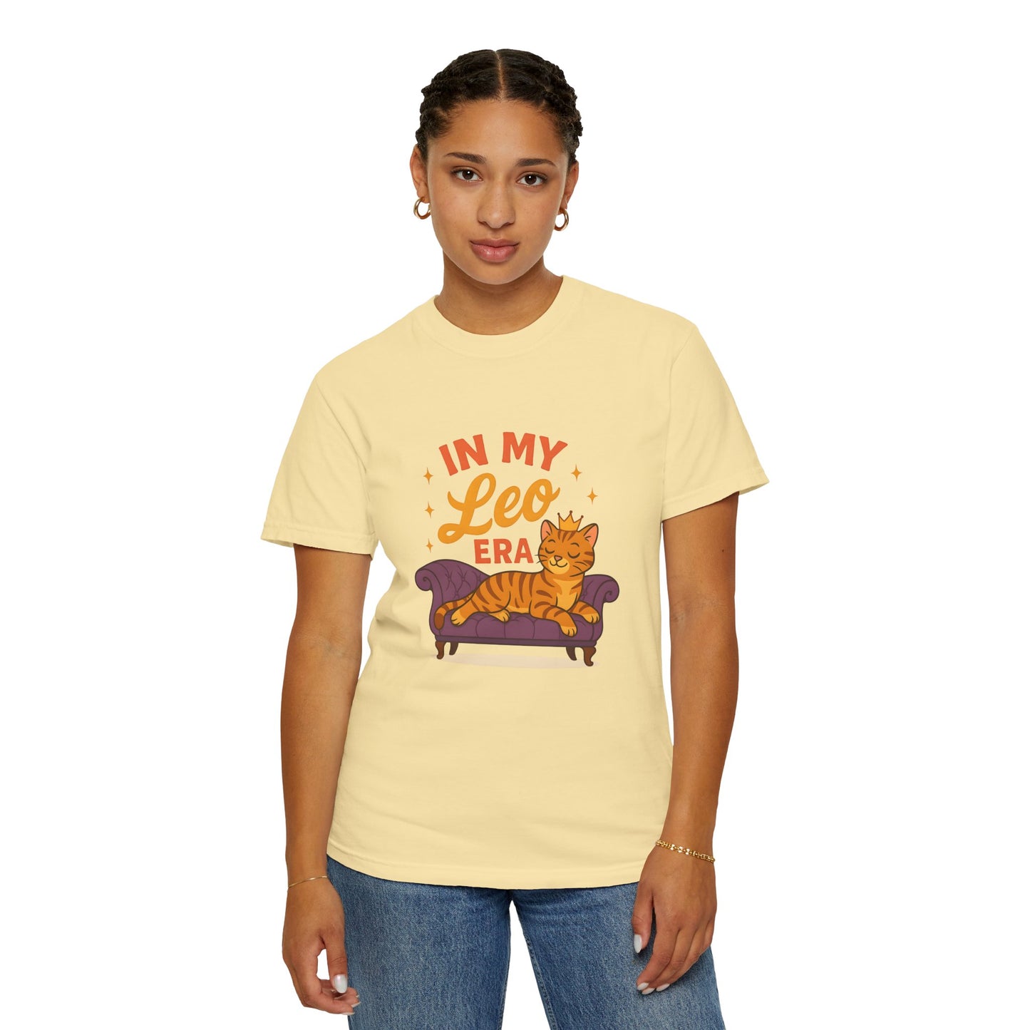 In My Leo Era - Funny Royal Cat T-Shirt