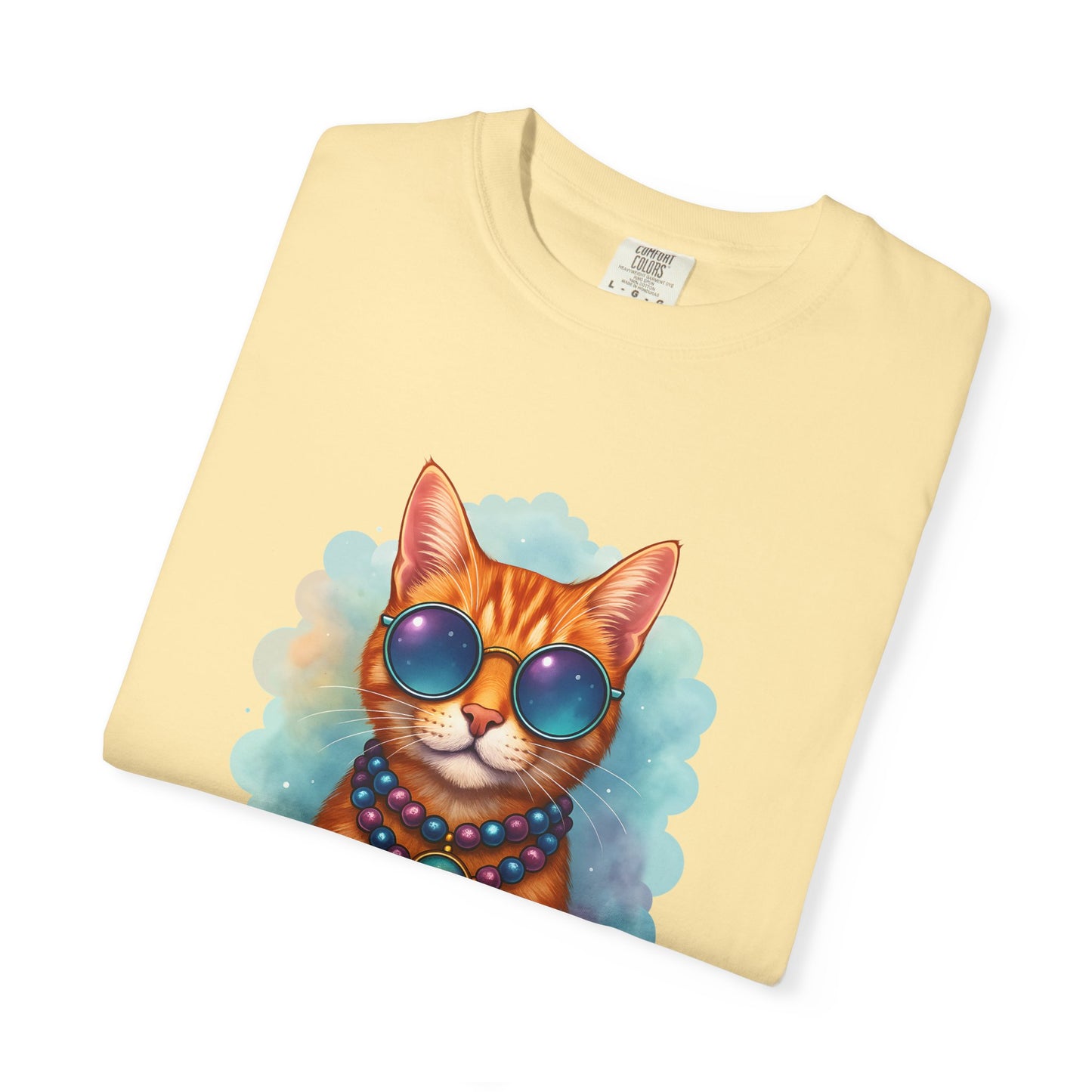 Aquarius One Cool Cat – Groovy Cosmic Kitty T-shirt