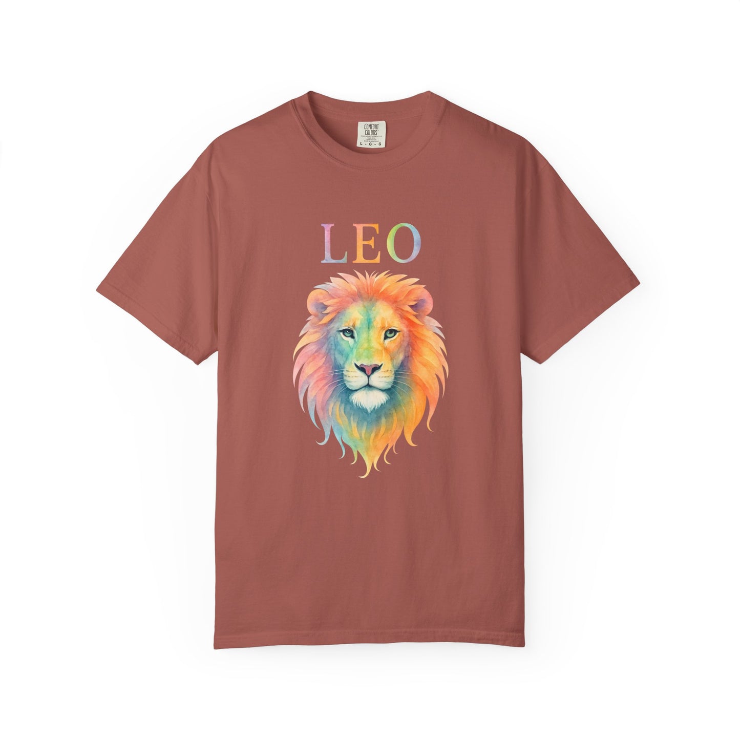 LEO Tee β Colorful Lion Zodiac Shirt