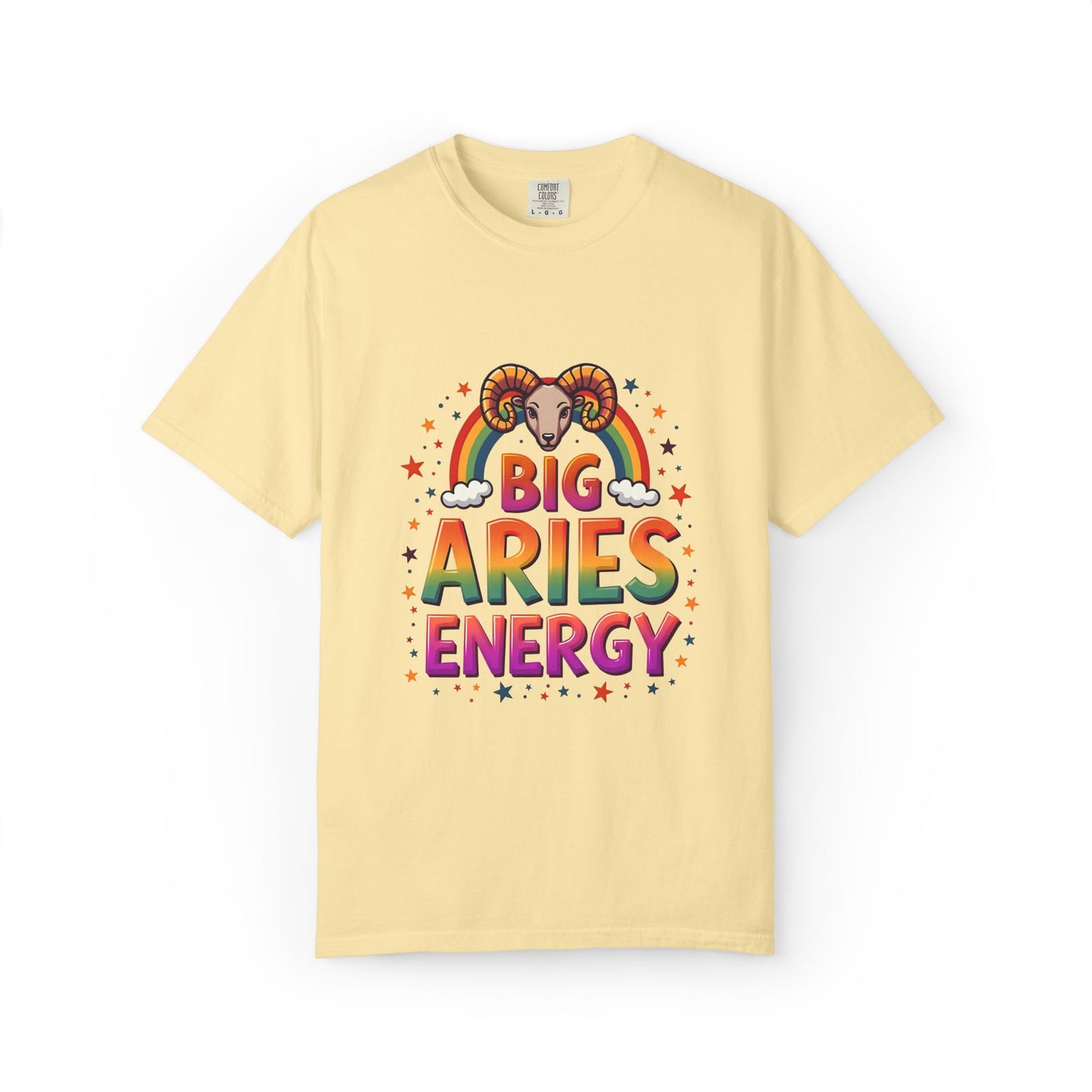 Big Aries Energy – Vibrant Zodiac Tee